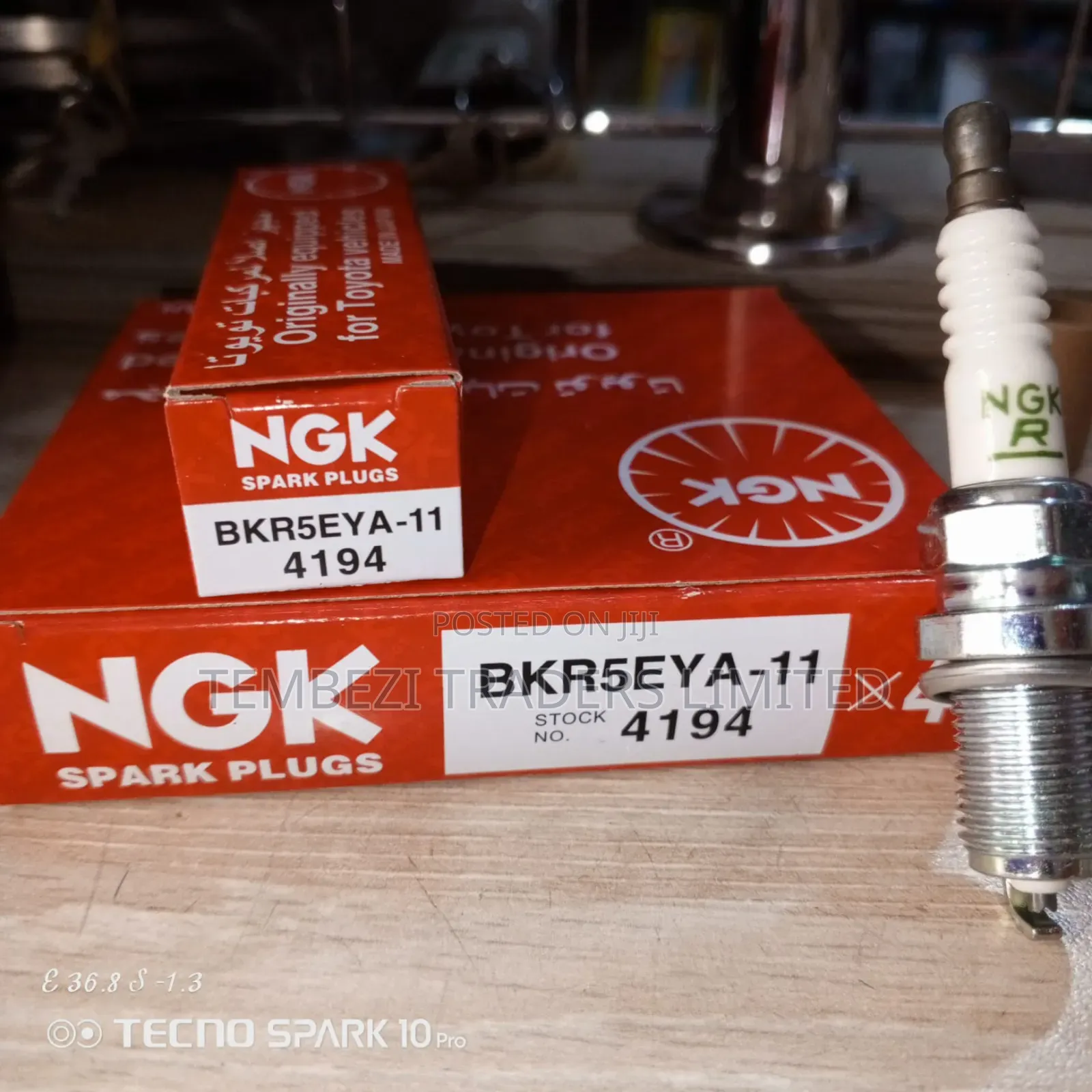 NGK Original Plugs Number One for Toyota