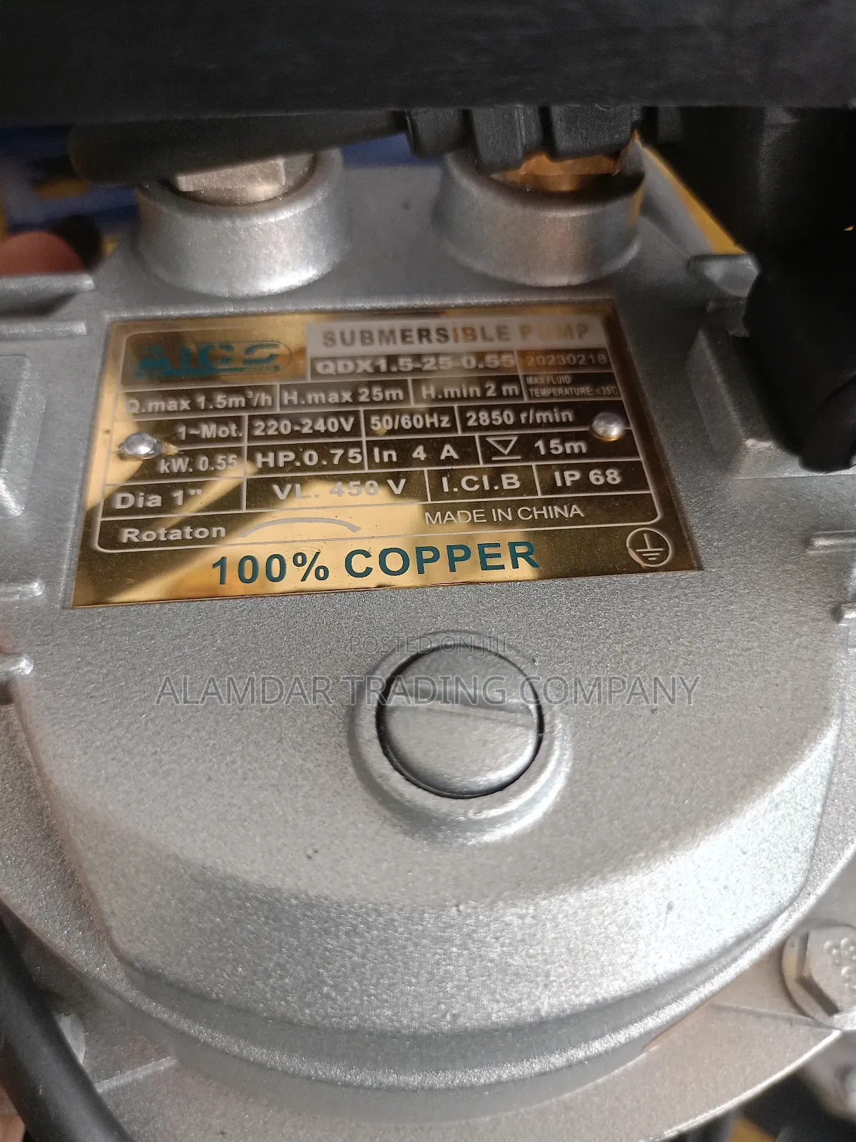 Submersible Water Pump