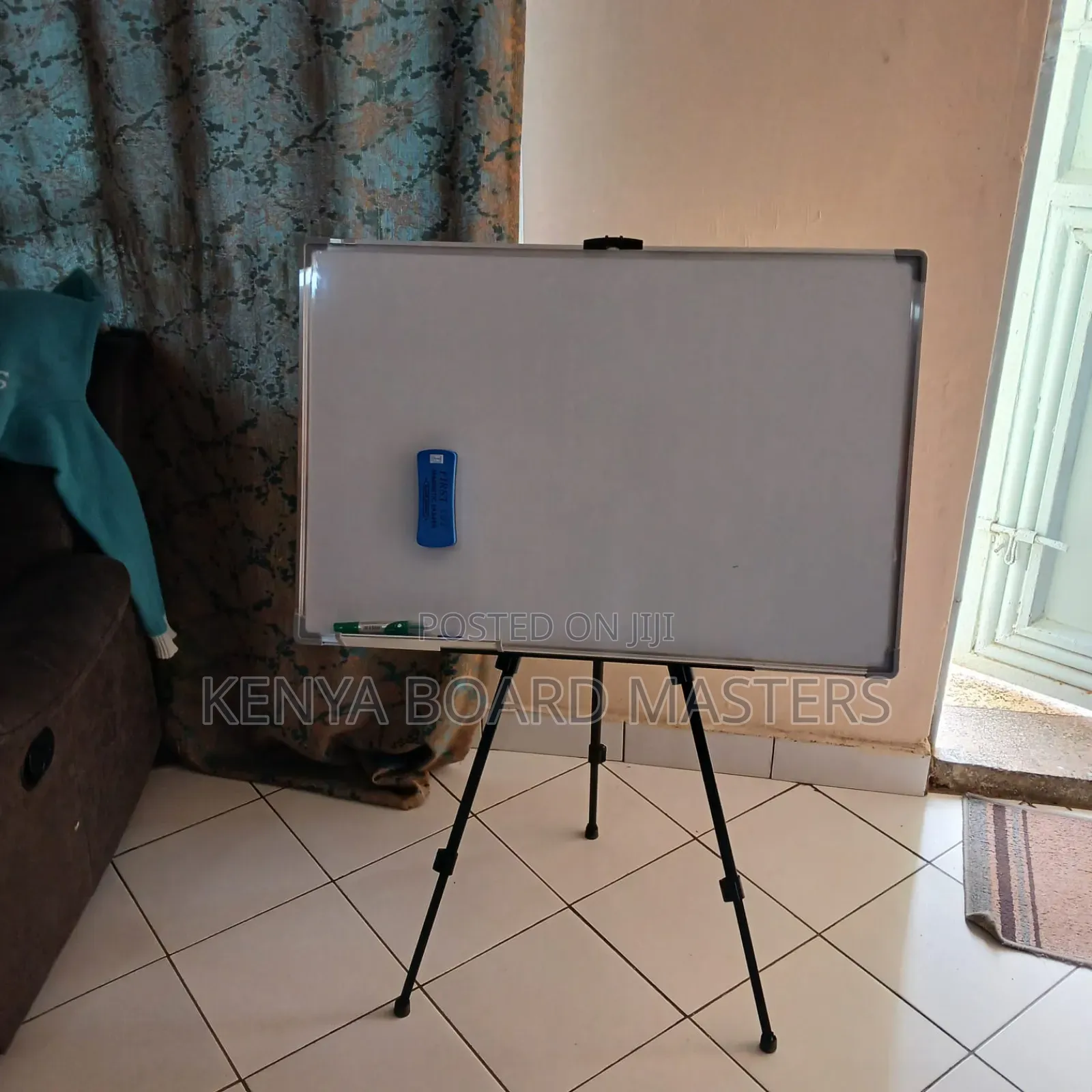 Sleek Whiteboards With Stand. A Whiteboard on a Tripod Stand