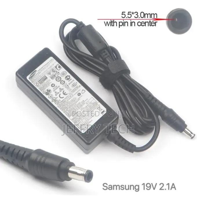 Samsung Charger 19V 2.1A / 60W - Black