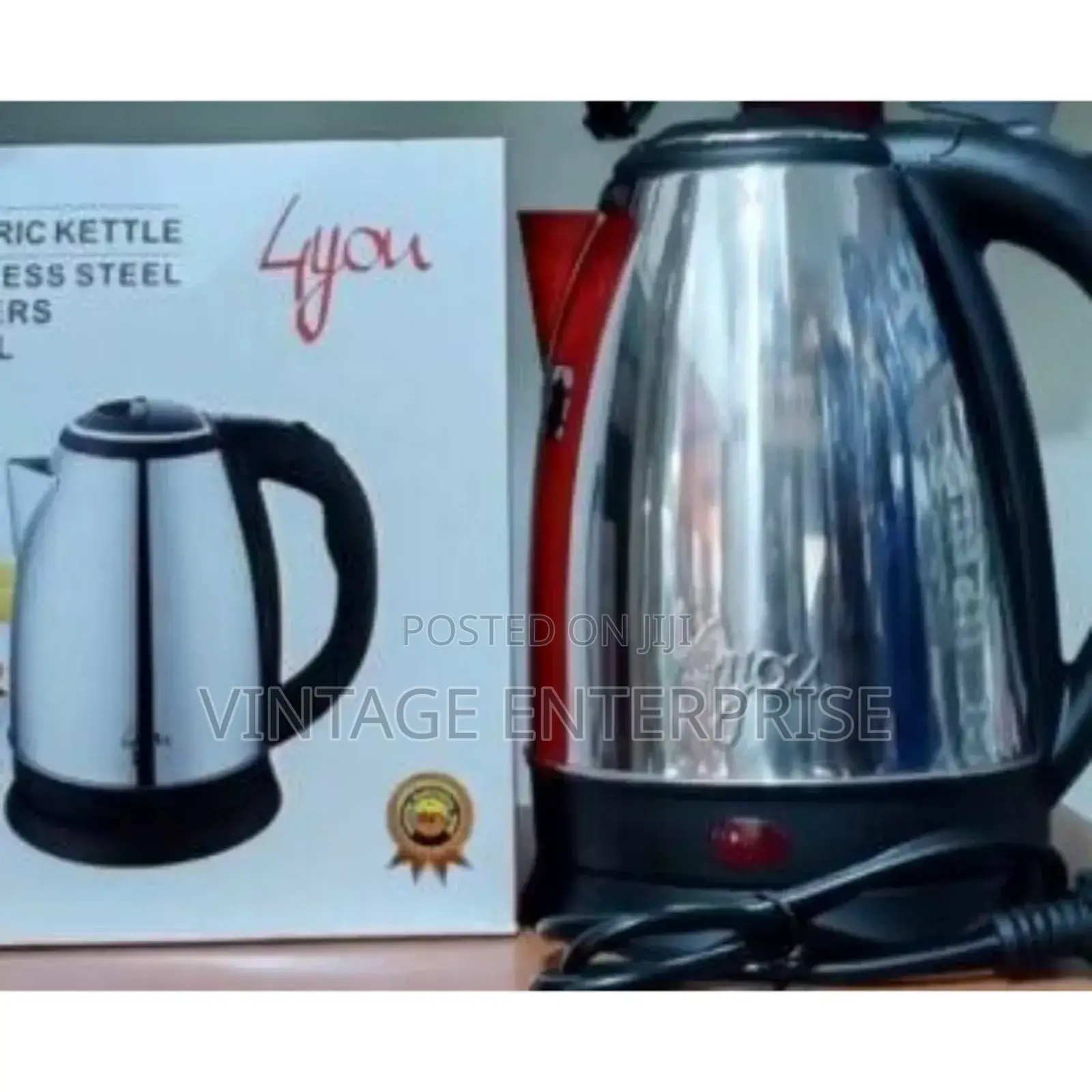 (2ltrs Cap) Lyons Electric Kettle • √