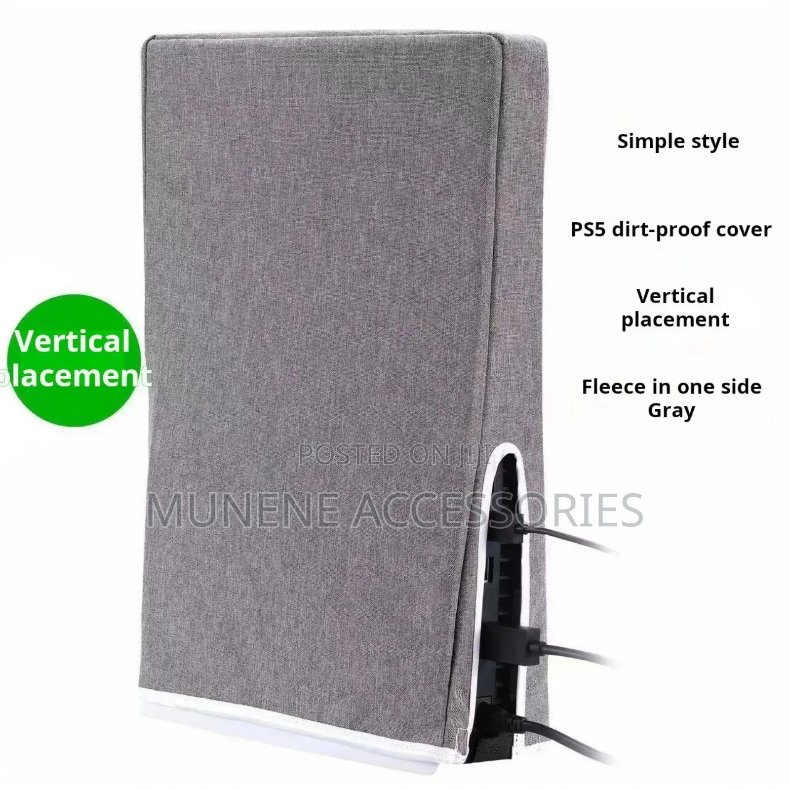 PS5 Game Console Dust Cover - Sony Console - Vertical Model