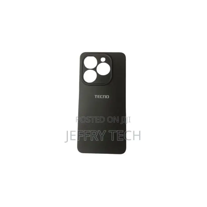 Tecno Tecno Pop 8 +Shockproof Silicone Case - Black