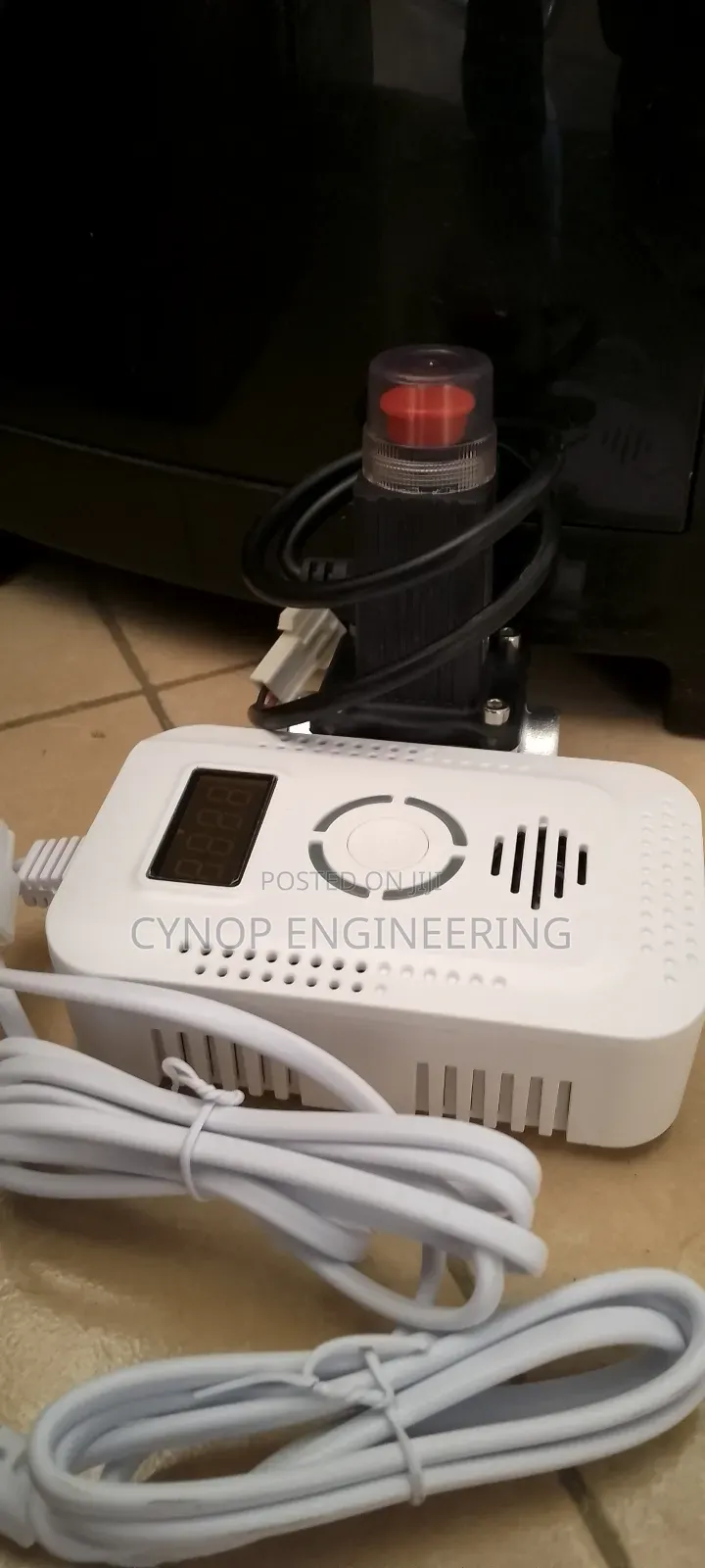 School Lab Gas Leak Sensor System