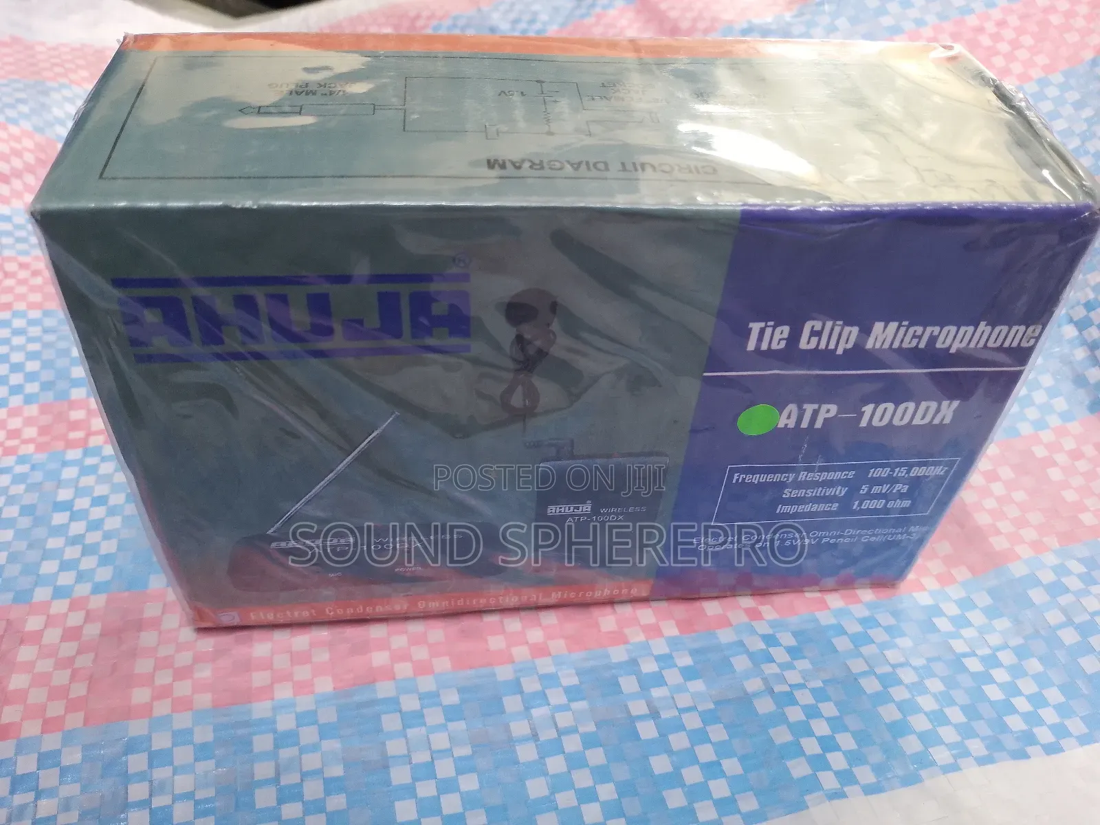 Ahuja ATP-100DX Tie Clip Microphone
