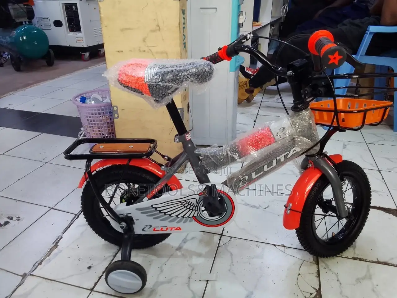 Luta Size 12 Unisex Kids Bicycle