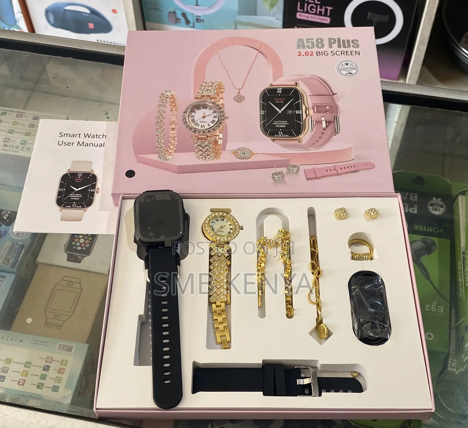 Full Screen Smart Watch Gift Set