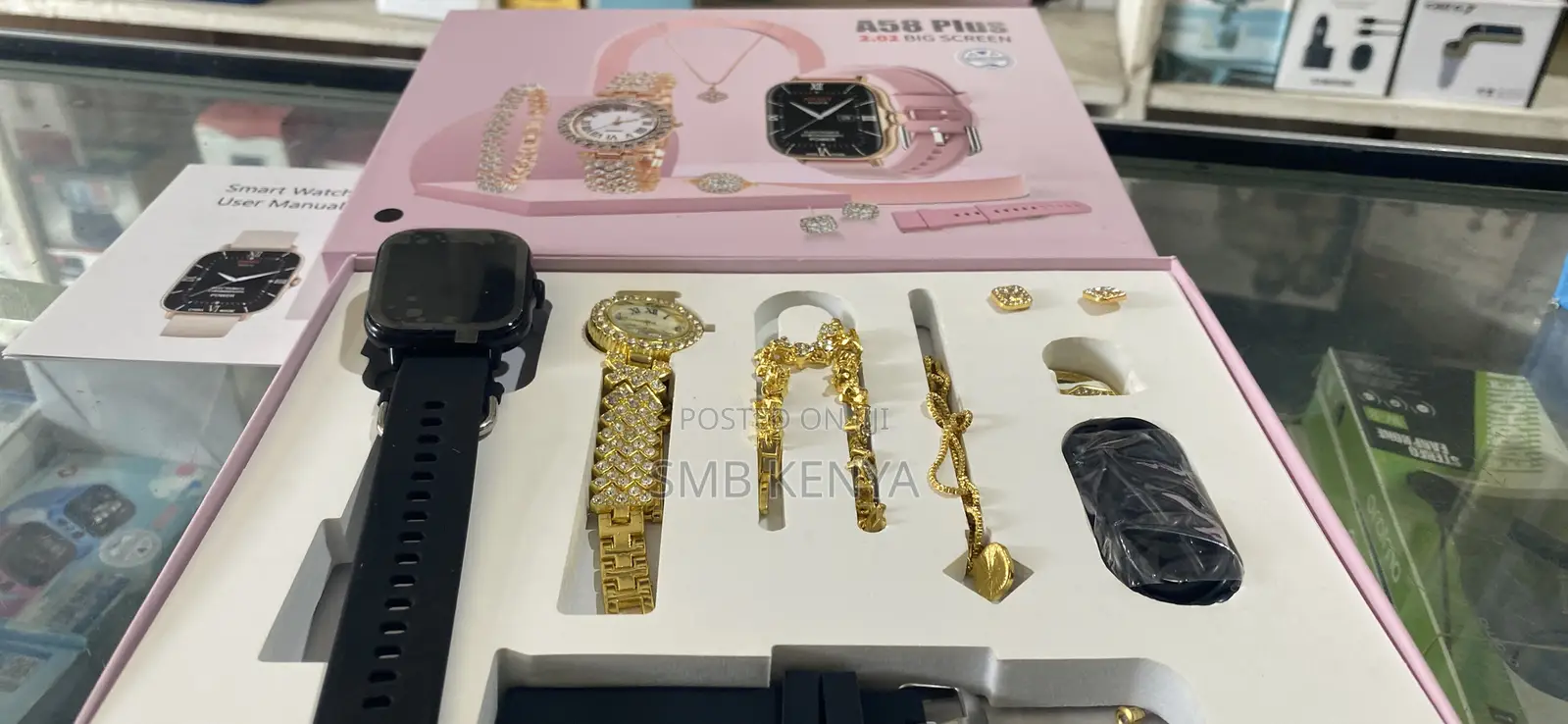 Full Screen Smart Watch Gift Set
