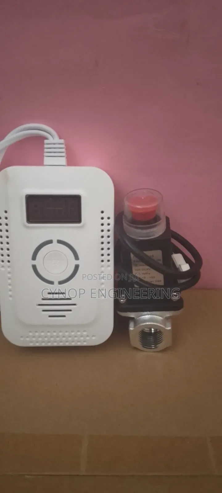 Factory LPG Leak Detection and Alarm