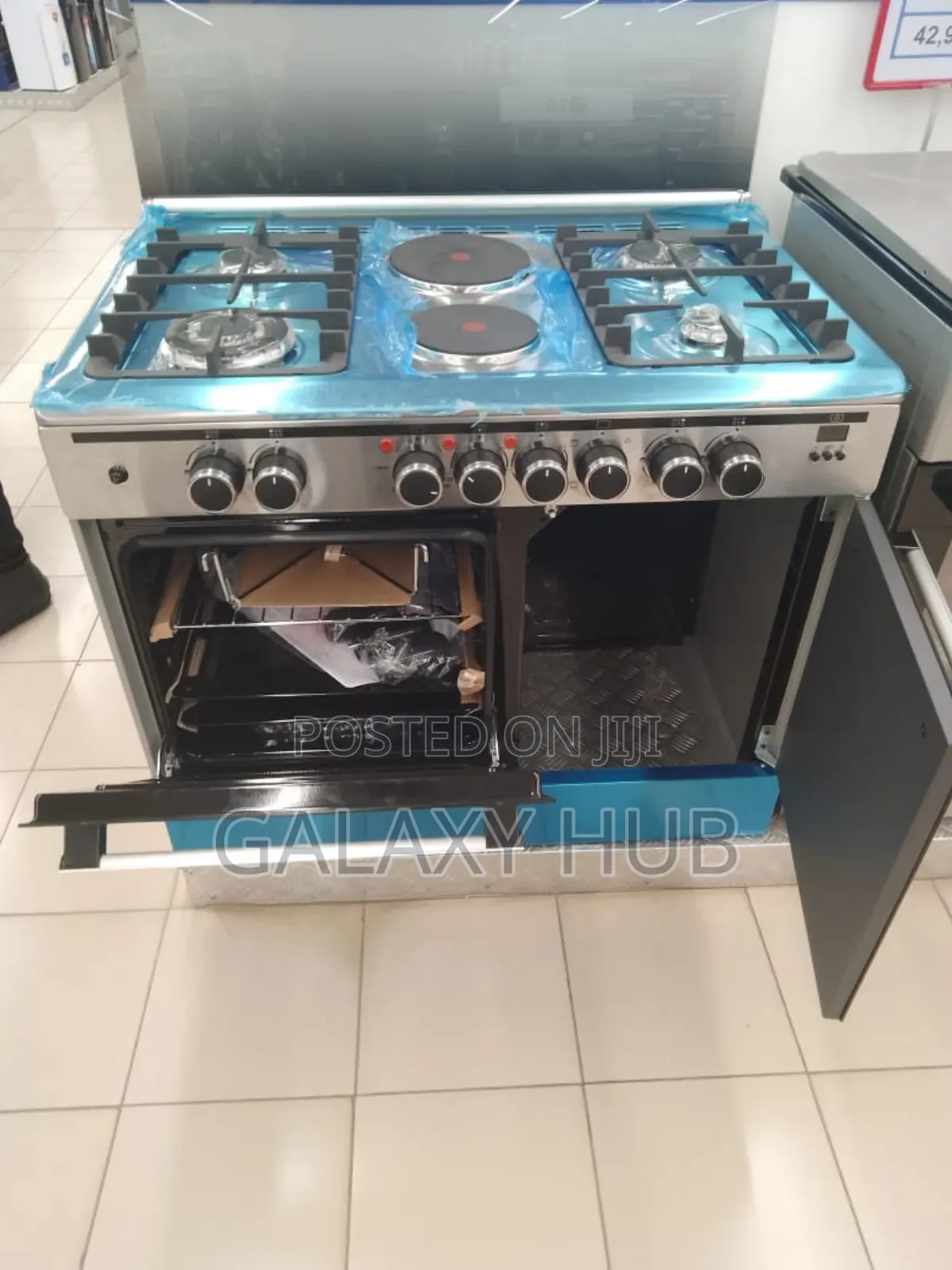 Haier Cooker 4 GAS + 2 Electric 60x90 Gas Cylinder Storage