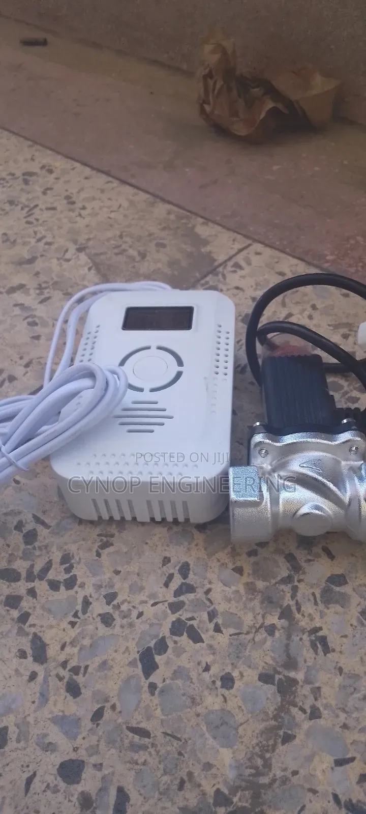 Hospital Gas Leak Detector and Solenoid