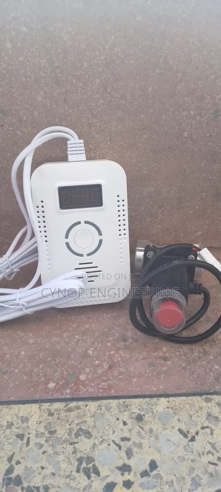 Gas Filling Station Leak Detection With Solenoid