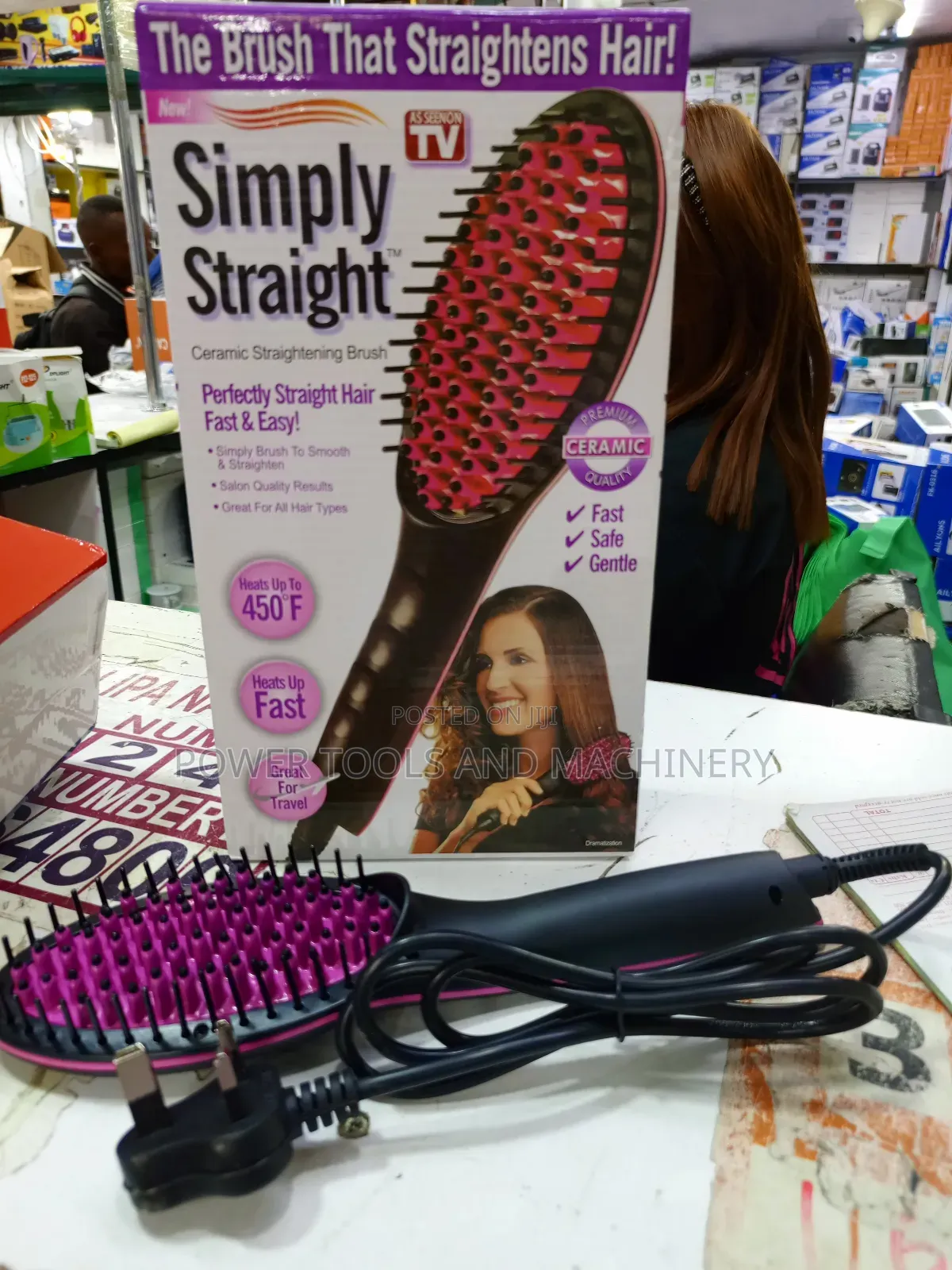 Commercial Electric Hair Straightener