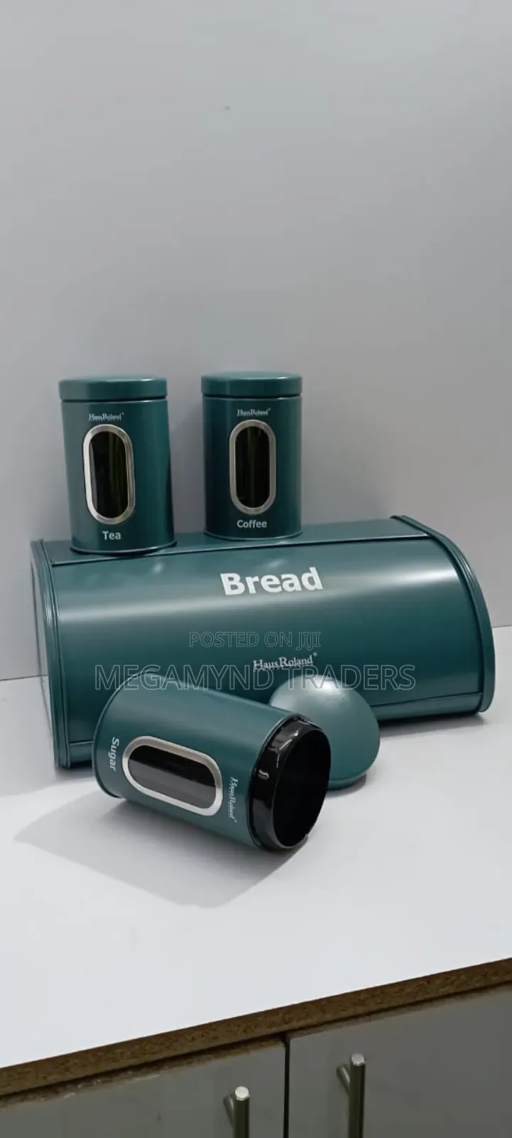 Bread Bin Set/3pc Bread Bin With Canisters/Bread Storage Bin