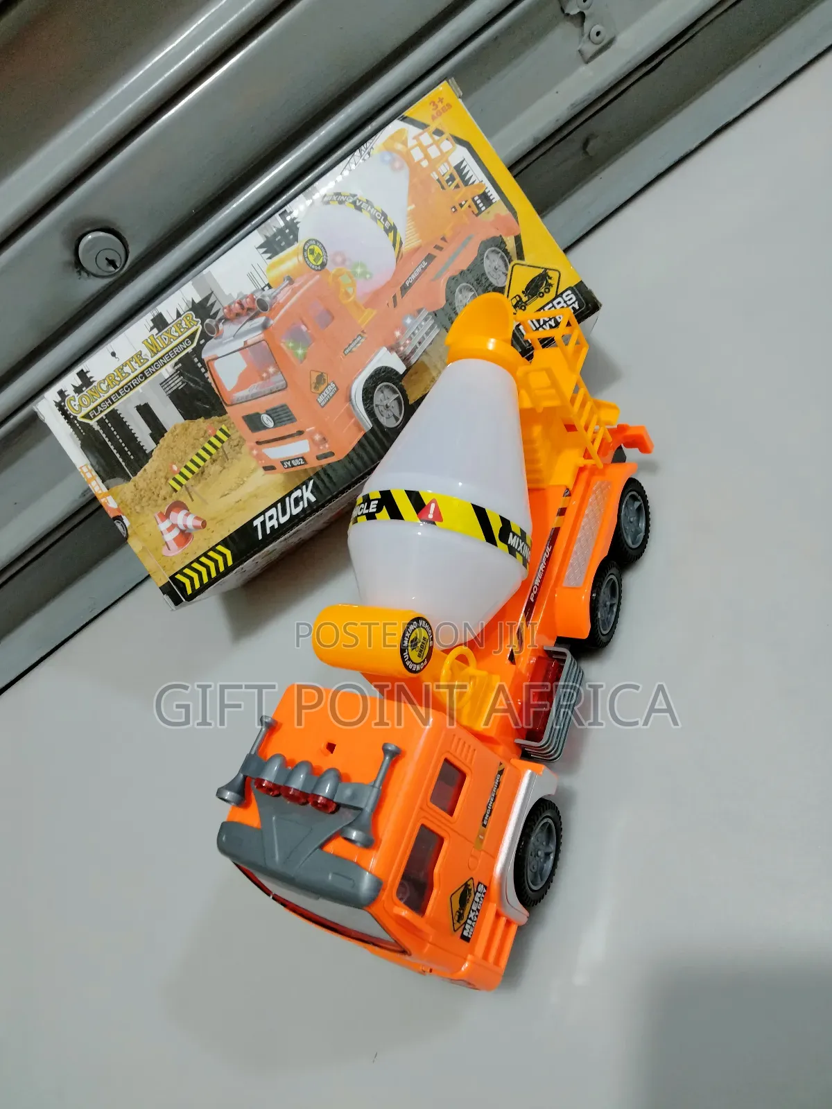 Battery Operated Concrete Mixer Toy for Kids