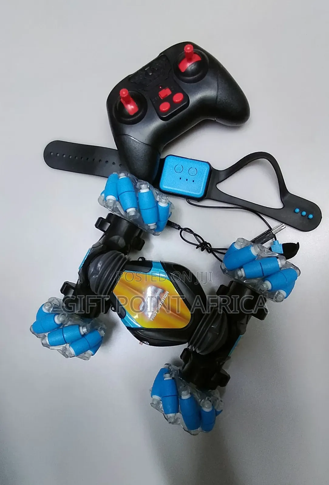 Rechargeable Stunt Toy Car With Hand Gesture Sensor