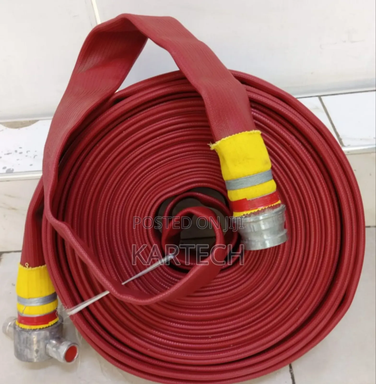 30M Rubber-lined Red 2.5 Inch Delivery Hose