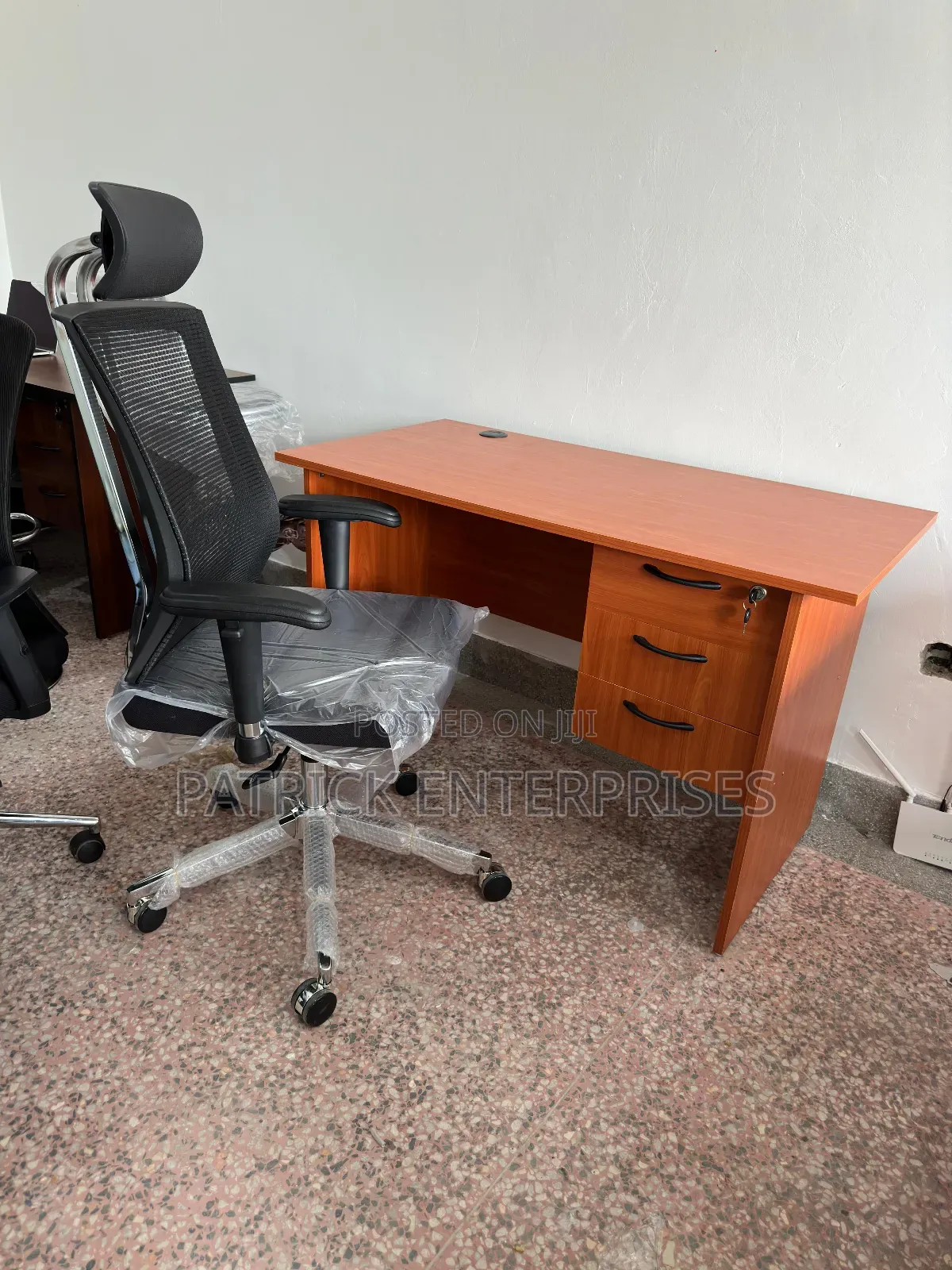 1.2 MTRS Office/ Home Desk Plus Orthopedic Office Chair