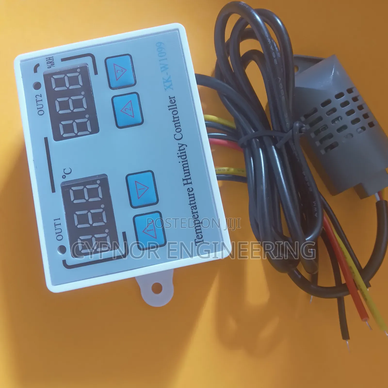 Thermostat With Hygrometer for Incubator Use