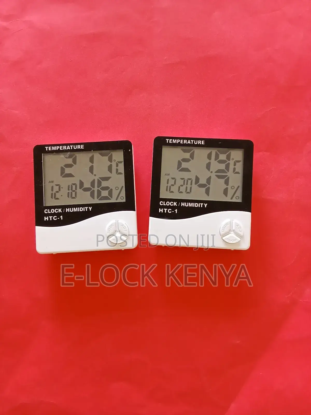 School Hygrometer With Integrated Temperature Gauge