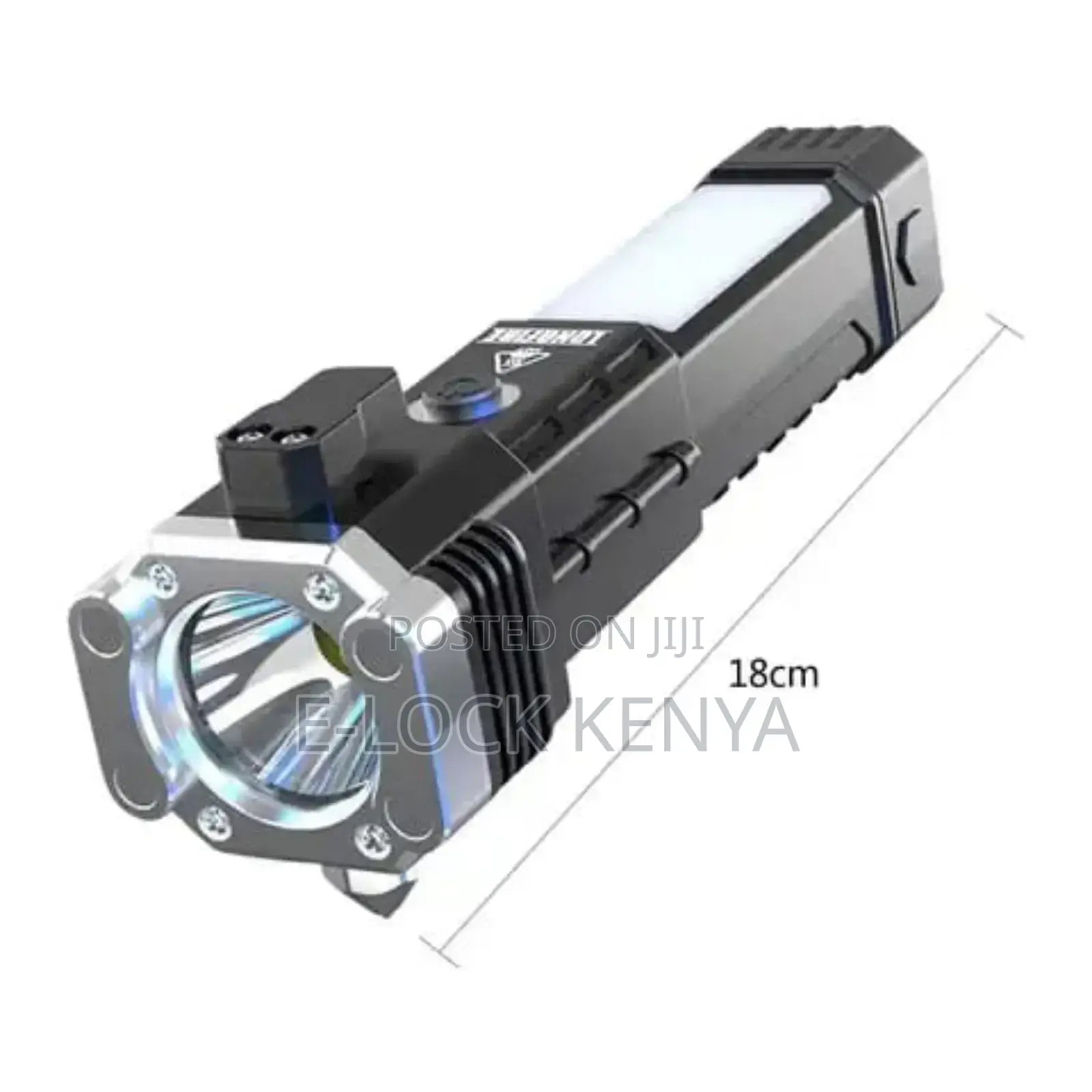 Torch Led Light Car Rechargeable Flashlight