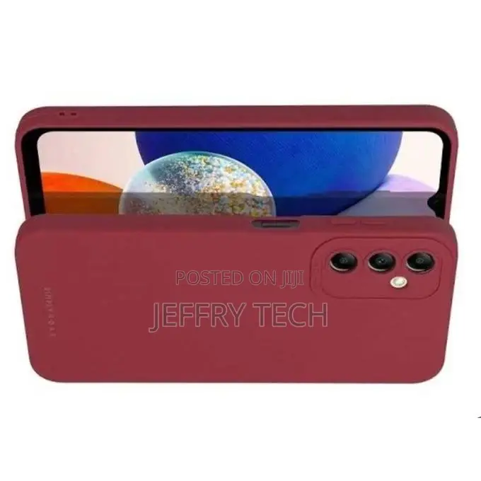 Samsung Galaxy A15 Maroon Soft Silicone Phone Case/ Cover