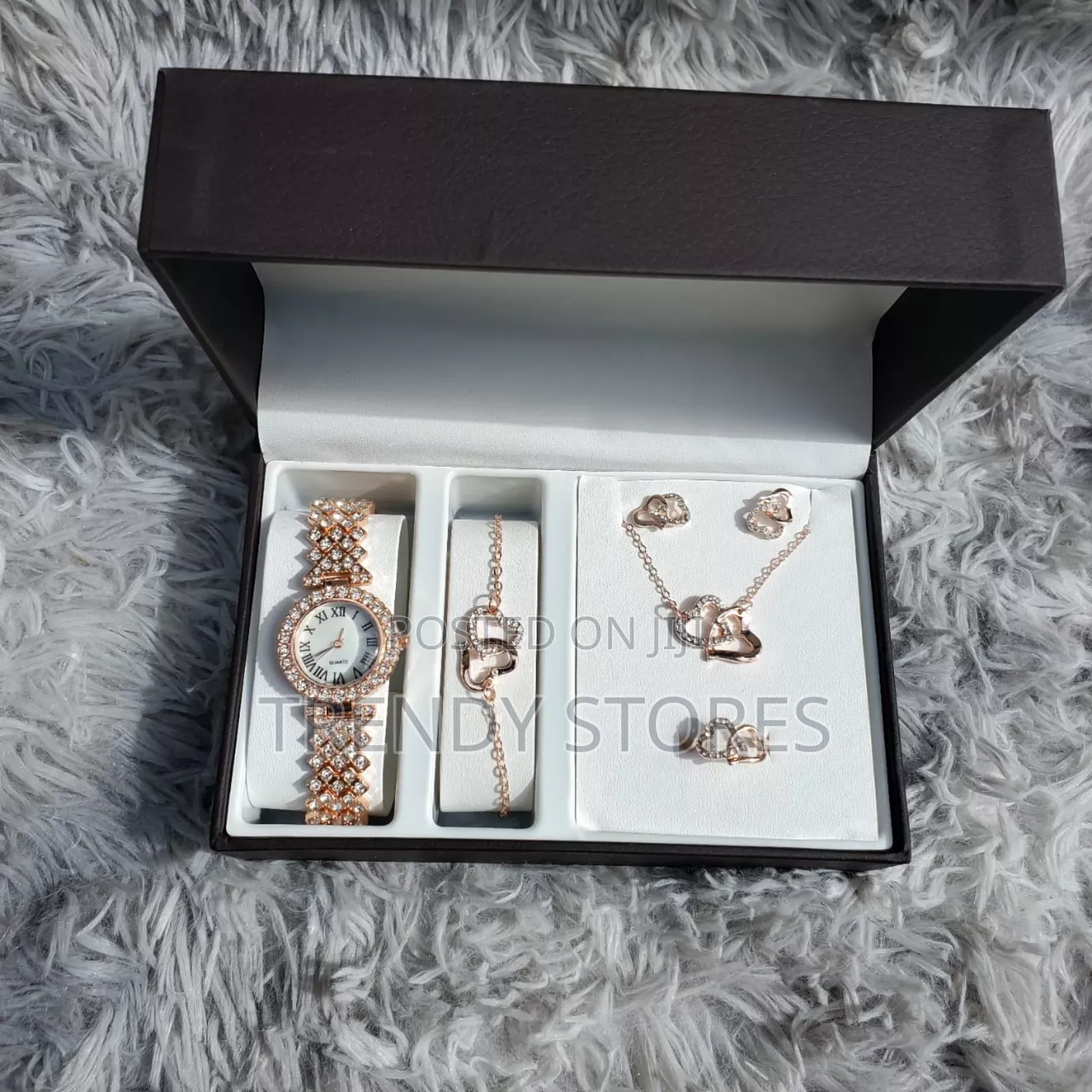 Stylish Rhinestone Watch Set
