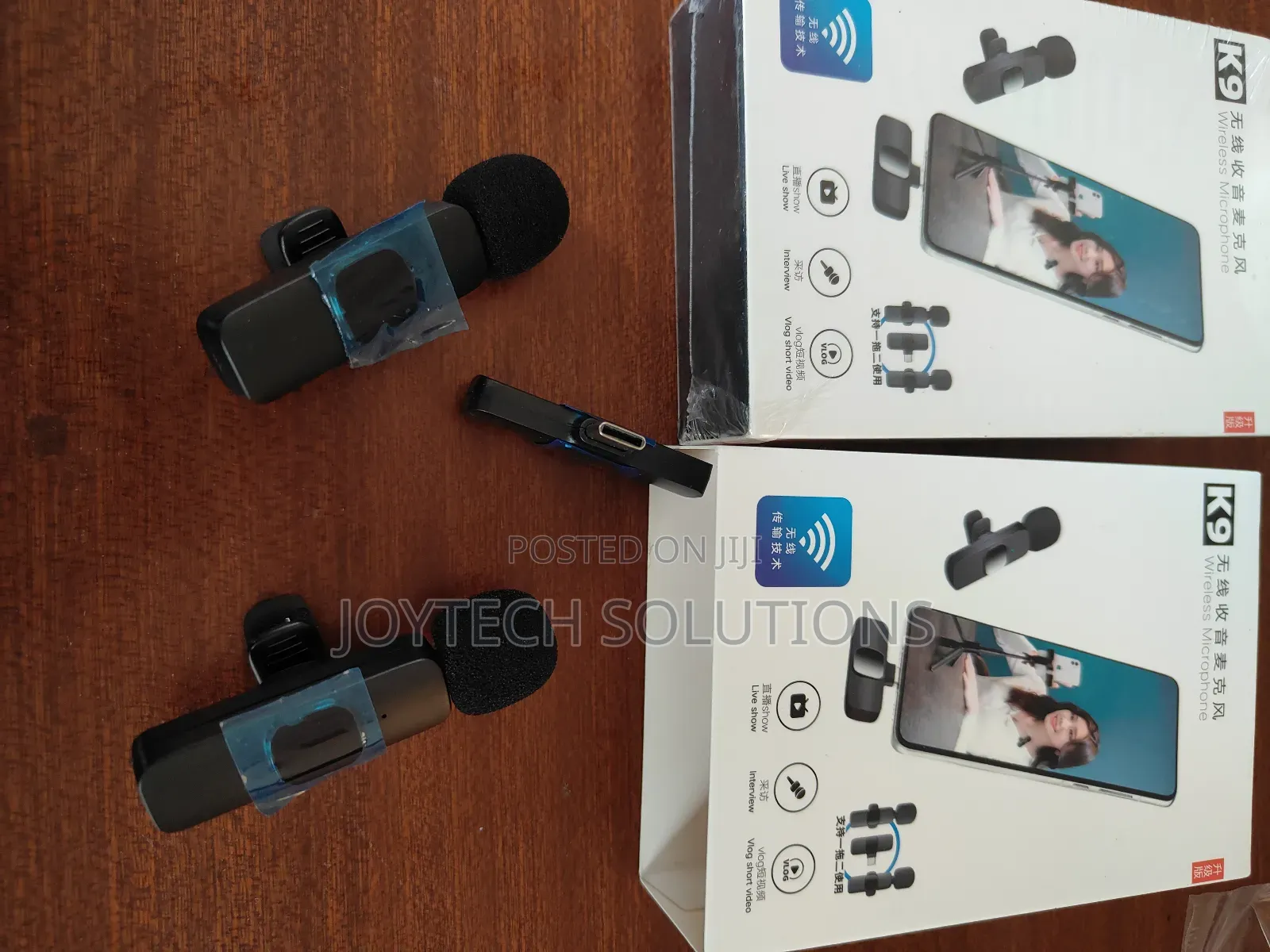 Lightening Usb C Wireless Lapel Lavalier Collar Microphone