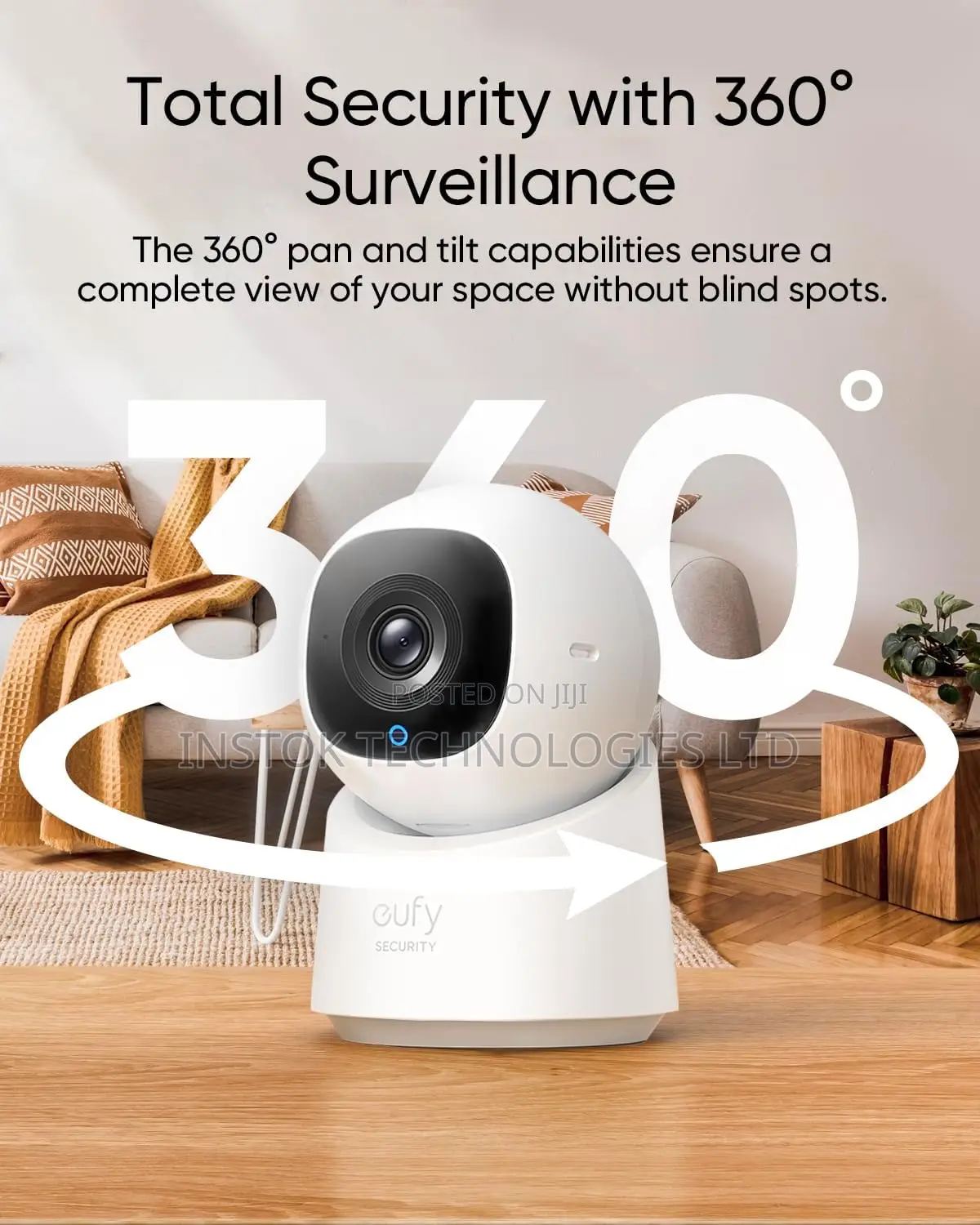 Eufy Security Indoor Cam C220, Resolution Security Camera