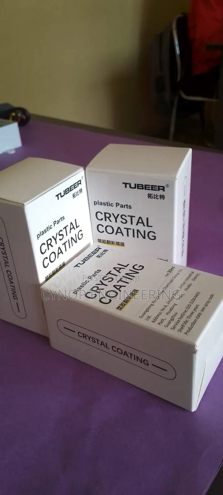 Glossy Finish for Car Plastic Surfaces
