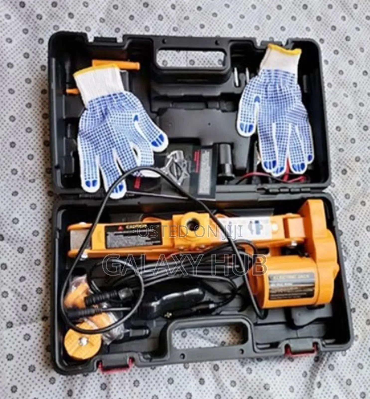 Electric Car Jack With Accessories