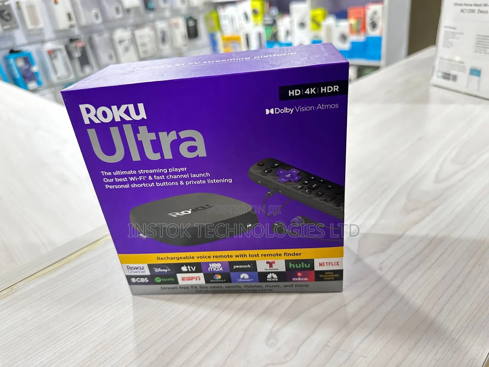 Roku Streaming Media Player With Dolby Vision Atmos 2024