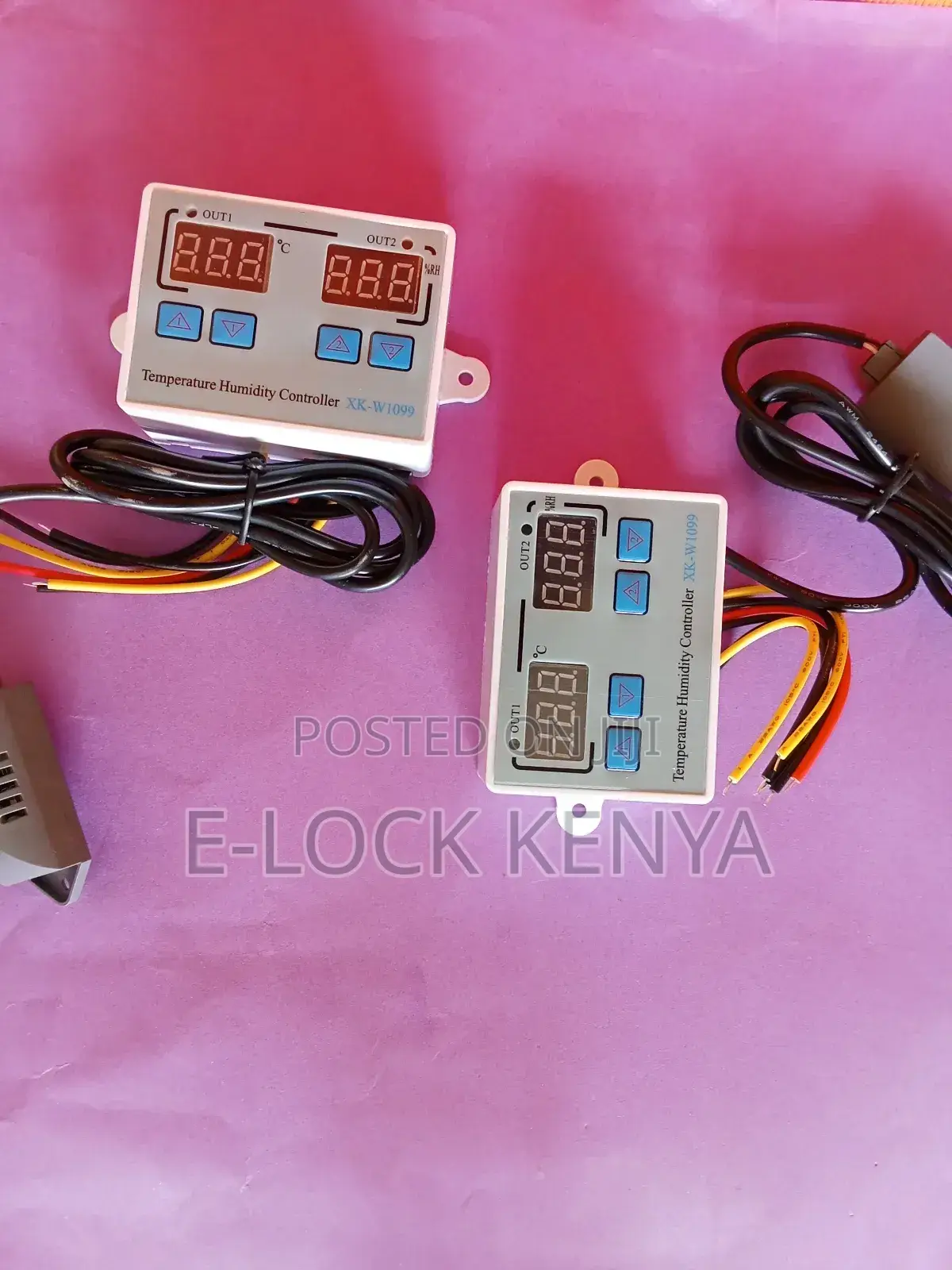 Thermostat and Hygrometer for Homes