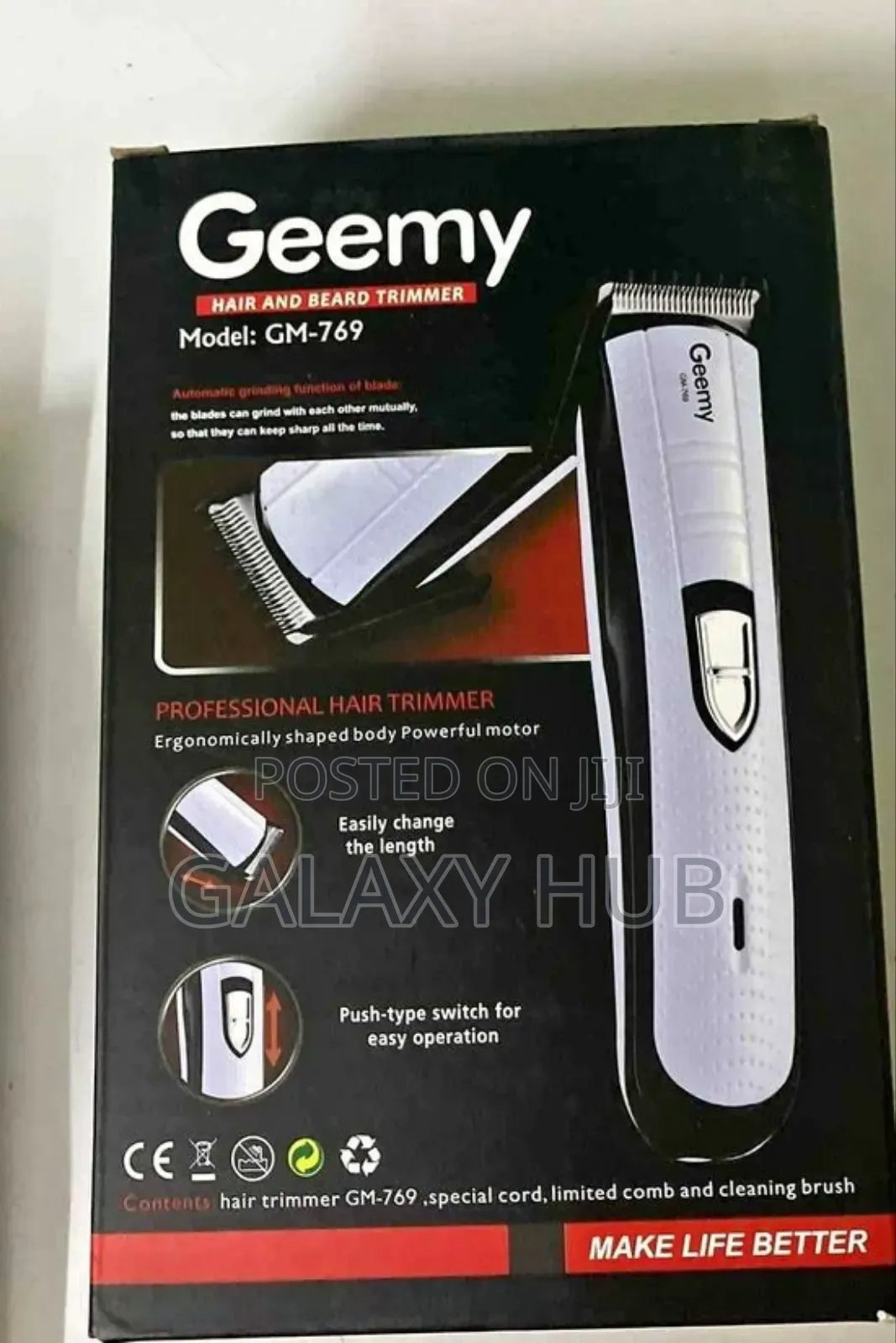 Rechargeable Geemy Shavers