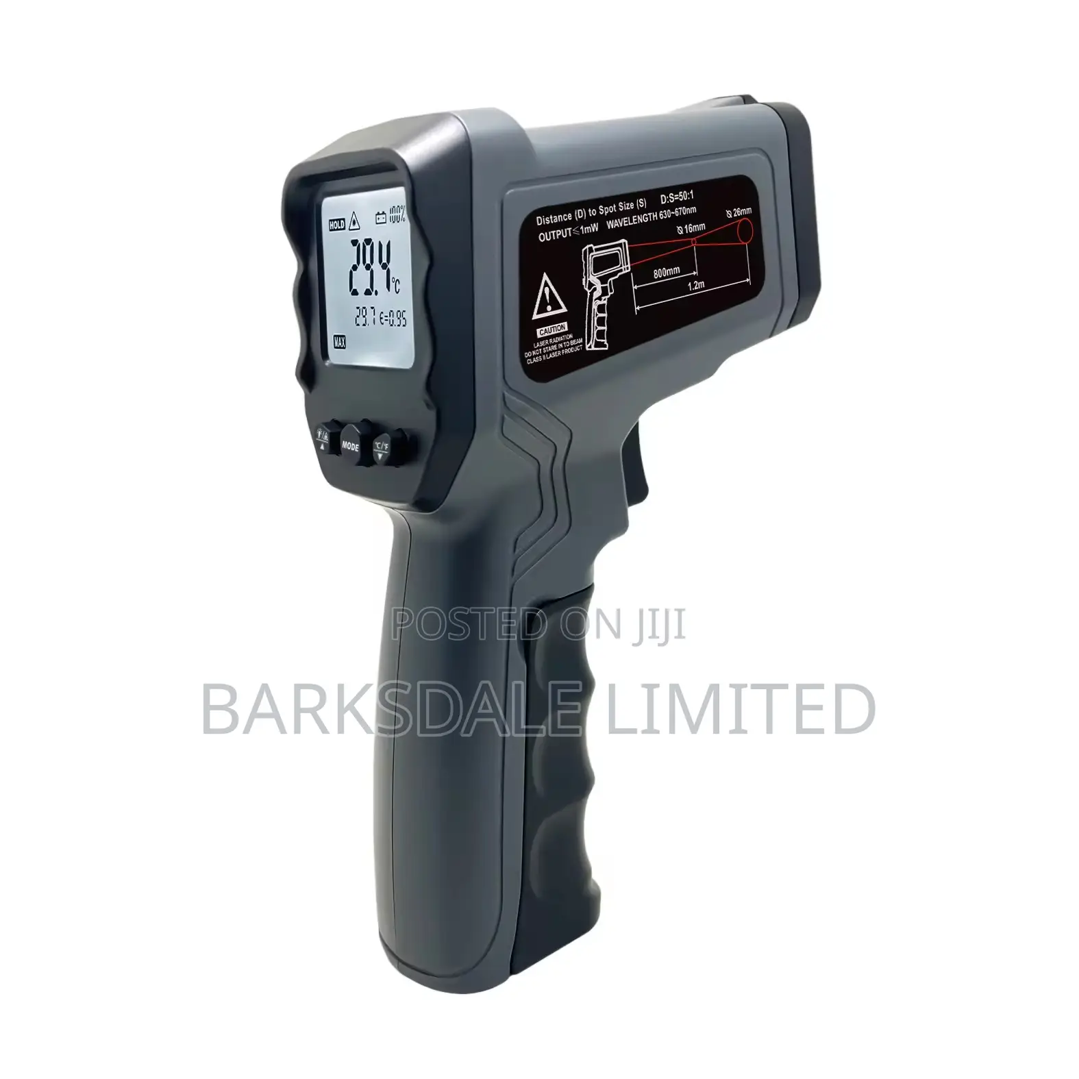 Ir Pyrometer Infrared Thermometer Dual Laser Industrial