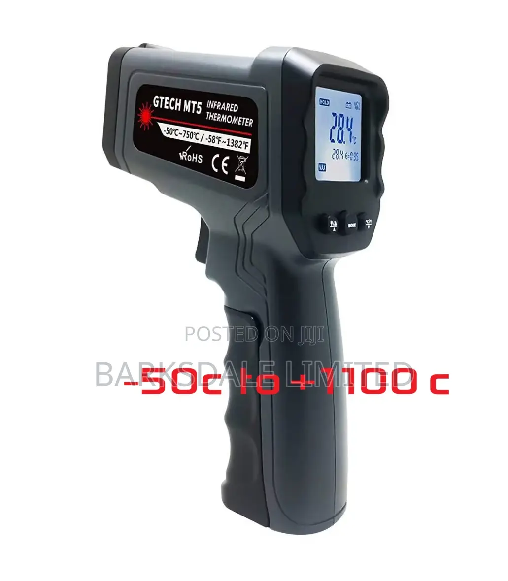 Ir Pyrometer Infrared Thermometer Dual Laser Industrial