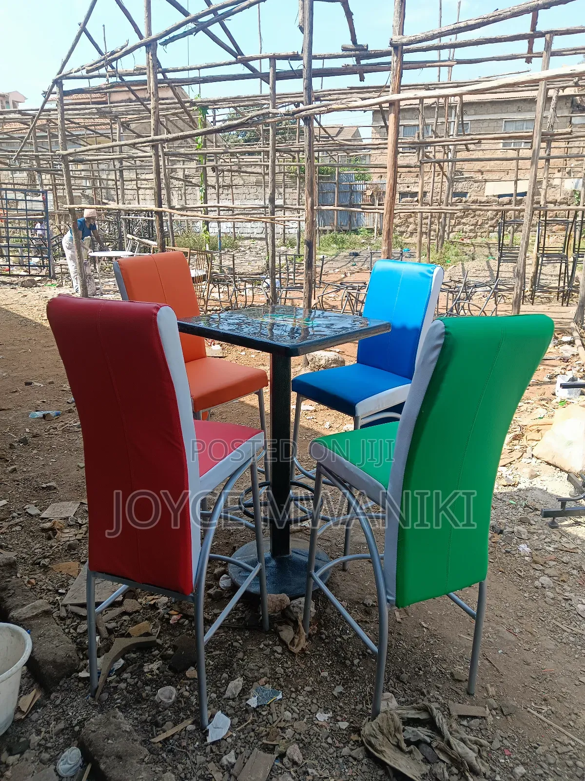 High Bar Chairs Executive Set.