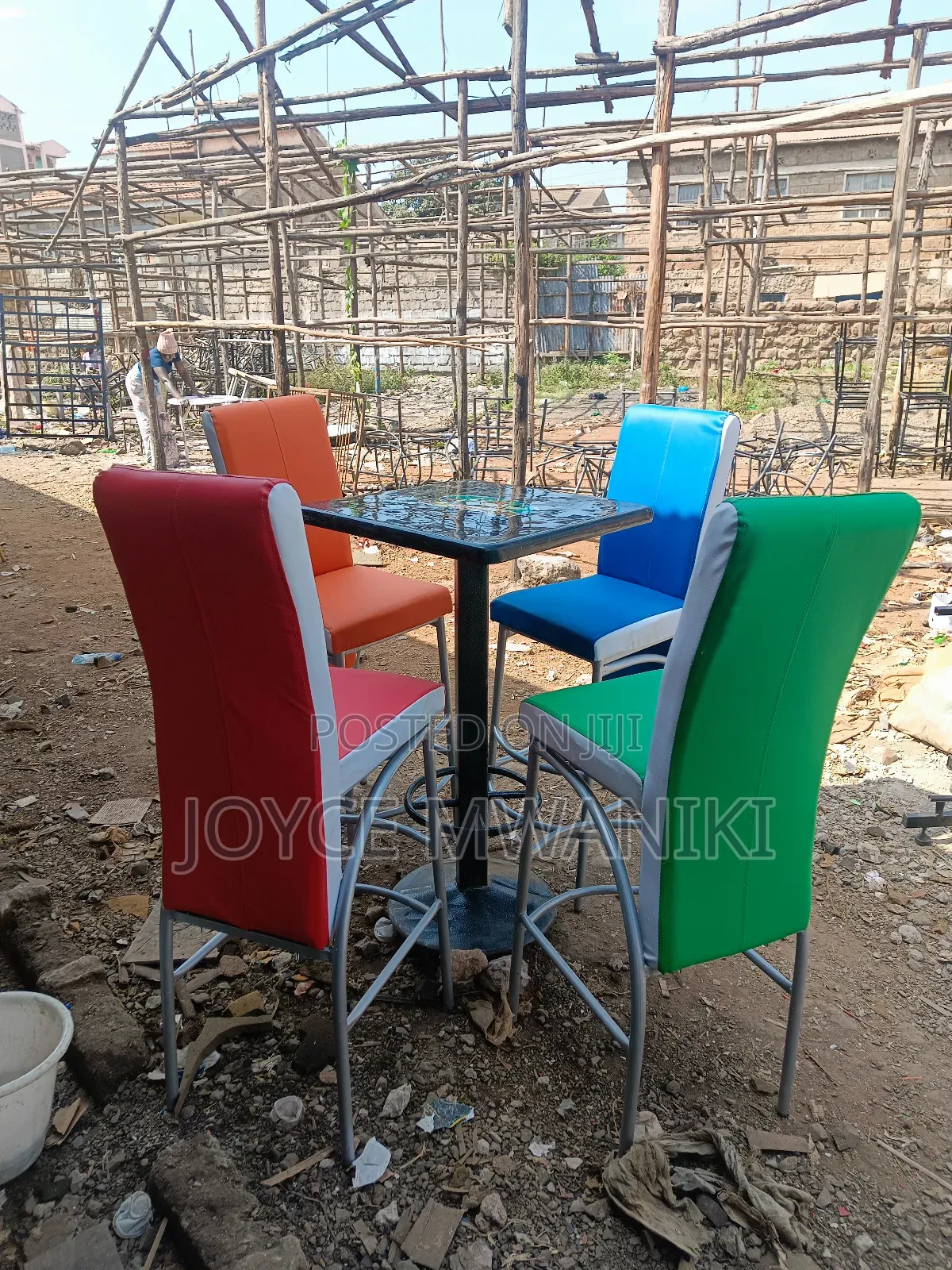 High Bar Chairs Executive Set.