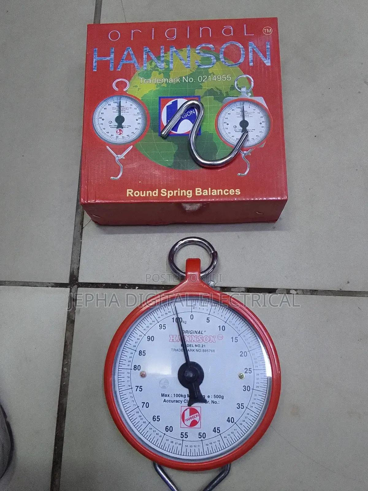 Hannison Modern Scale / 100kgs Hanging Scale