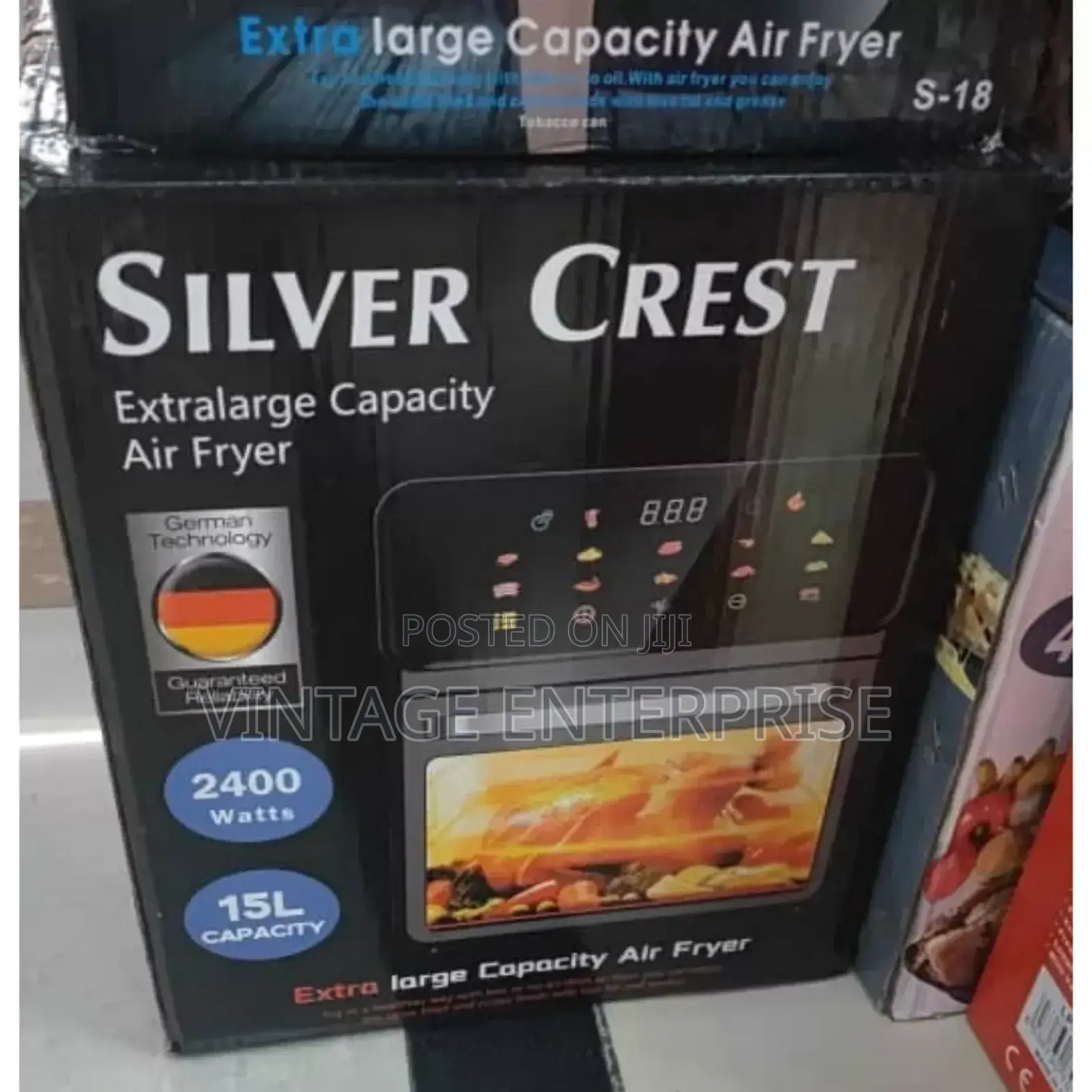 Silver Crest Air Fryer 2400 Lw (15ltrs Cap) • √