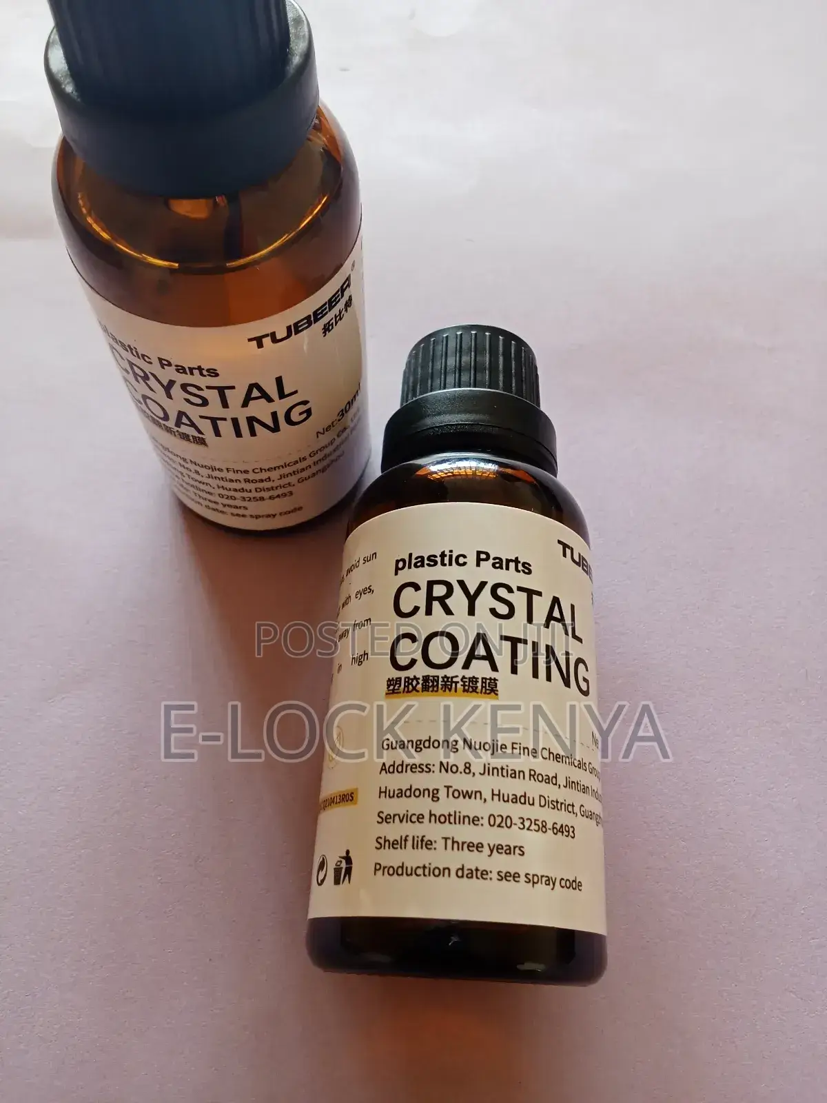 Glossy Plastic Ceramic Coating for Trims