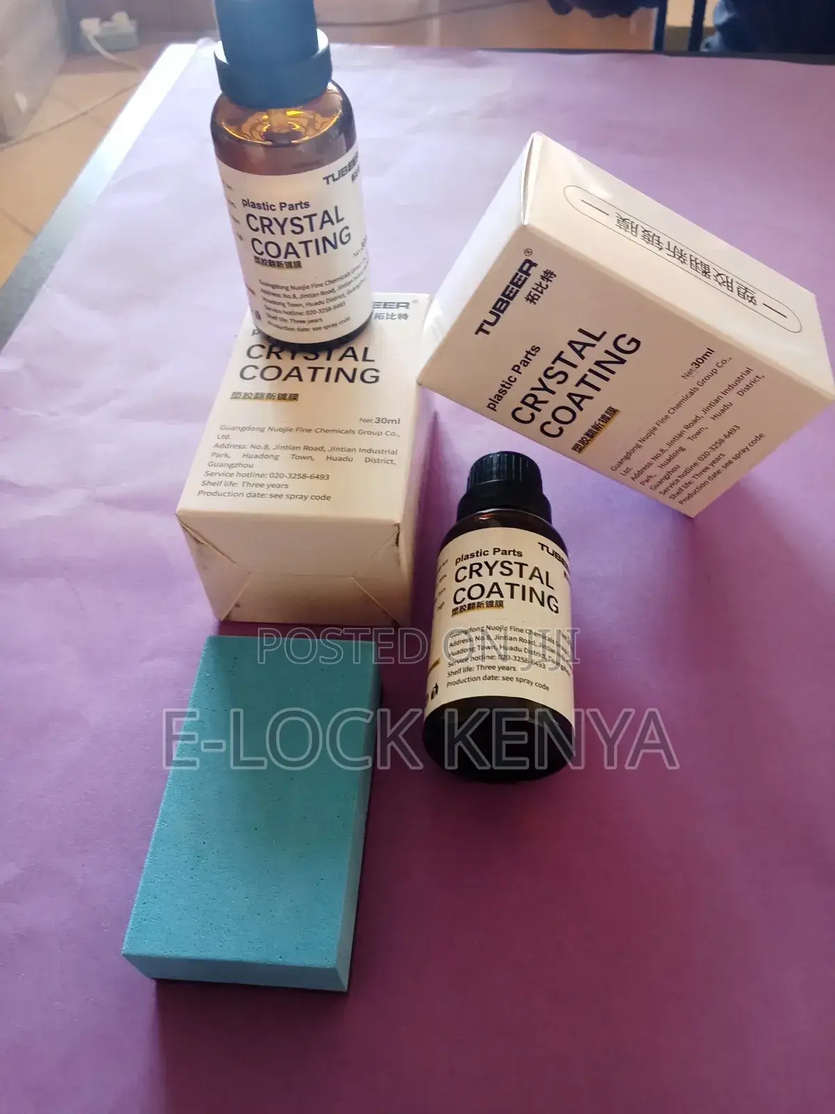 Restorer for Glossy Car Plastic Surfaces