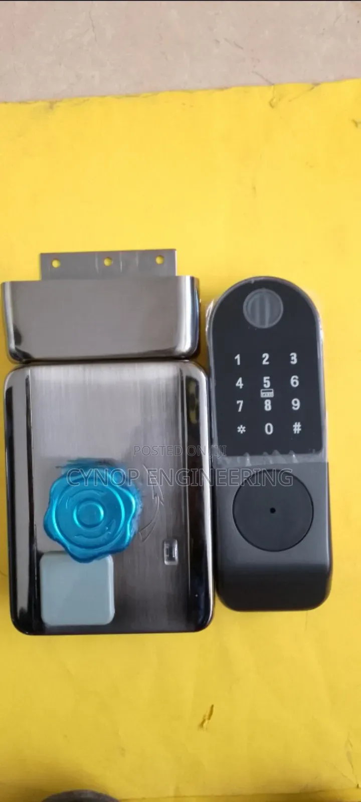 Smart Lock With Key and Passcode