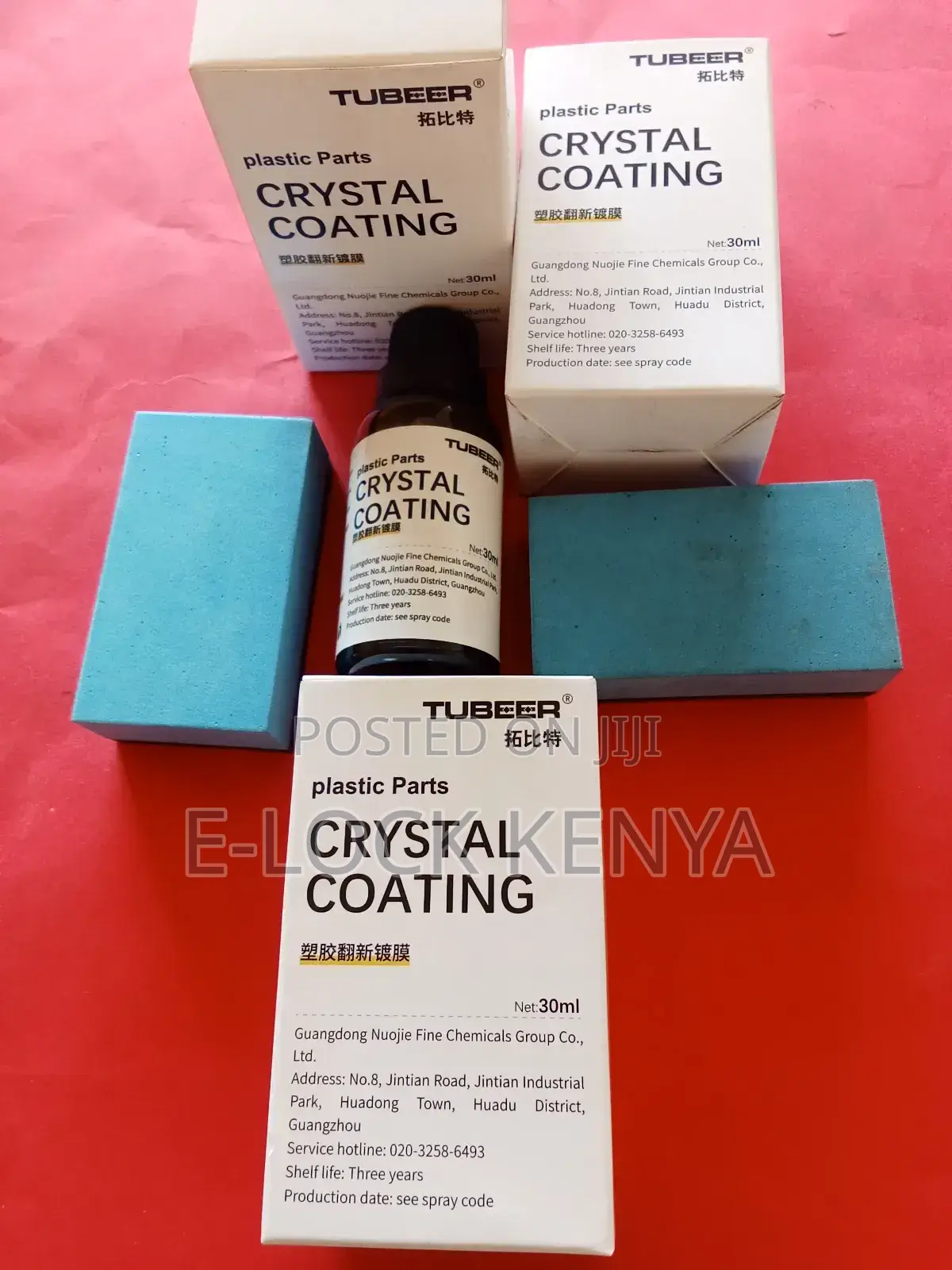 UV Damaged Plastic Fixedwith Ceramic