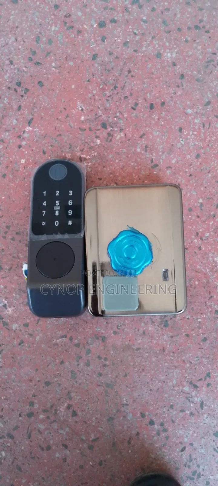 Gate Lock Key Passcode and Rfid