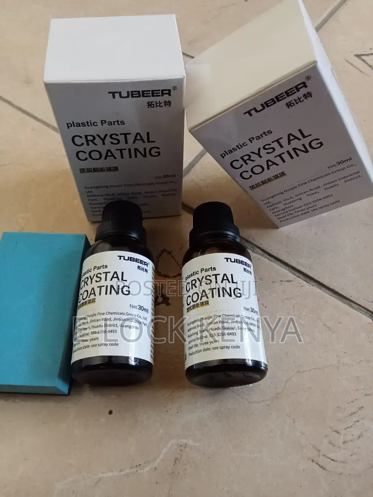 Plastic Restorer for Shine Interior