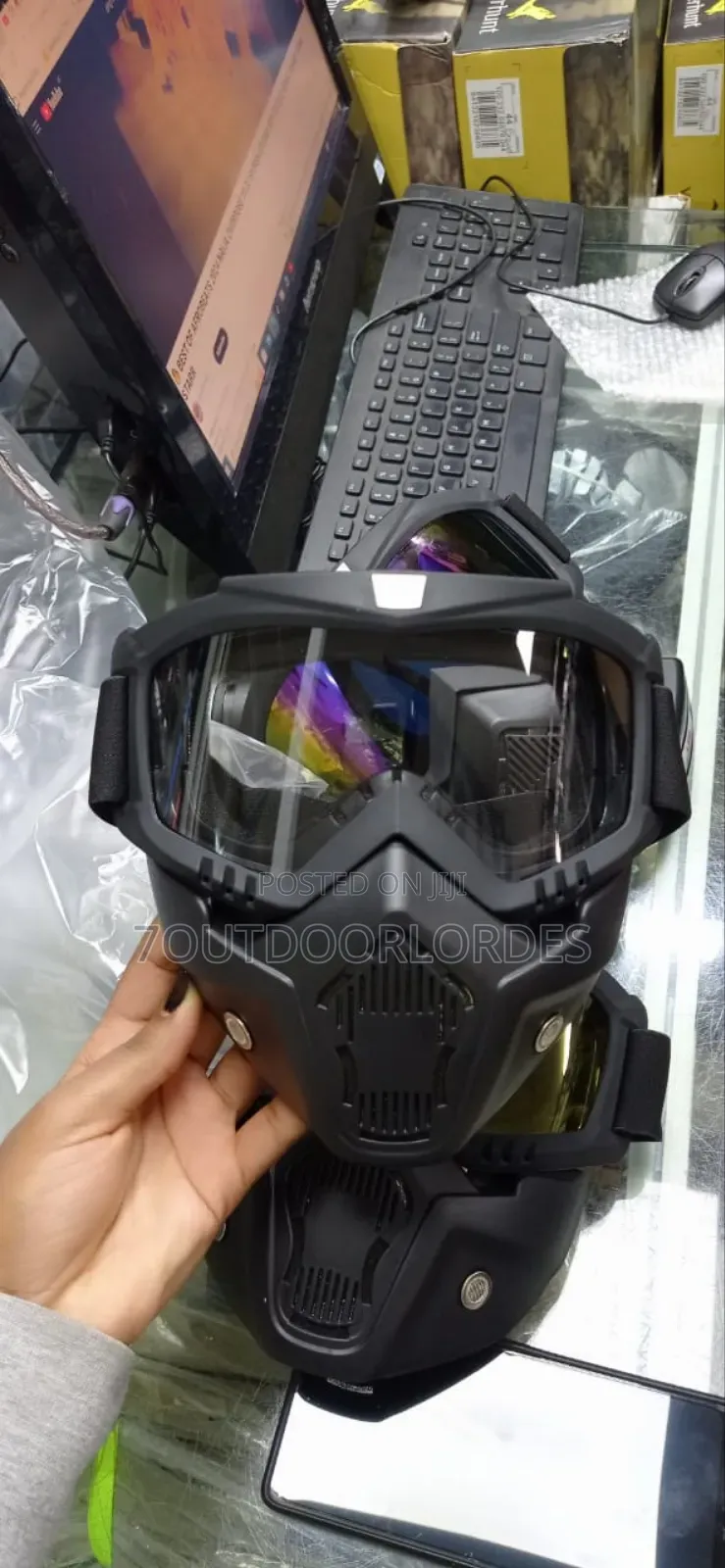 Outdoor Motorcycle Windproof UV Protection Face Mask