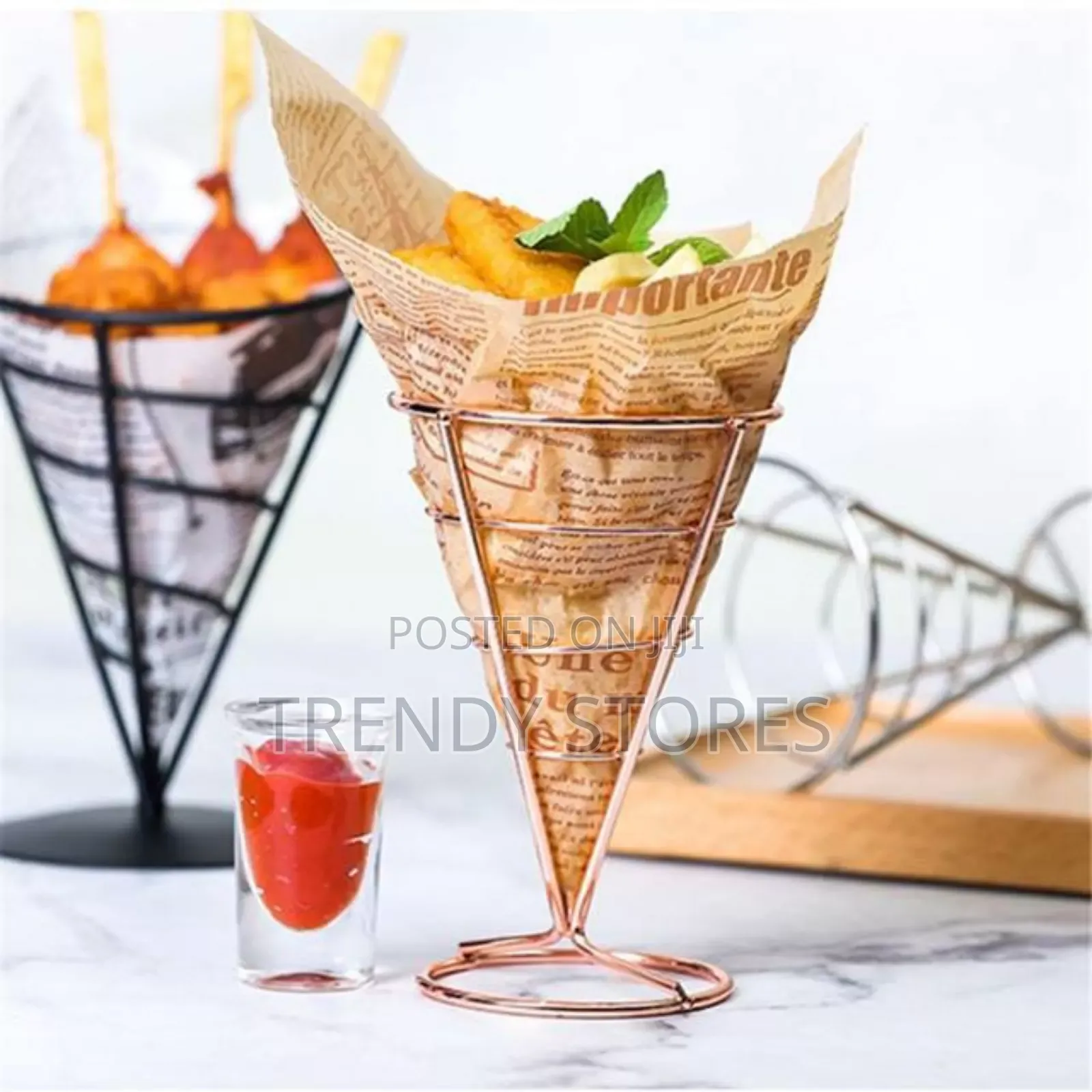 Conical Chips Basket