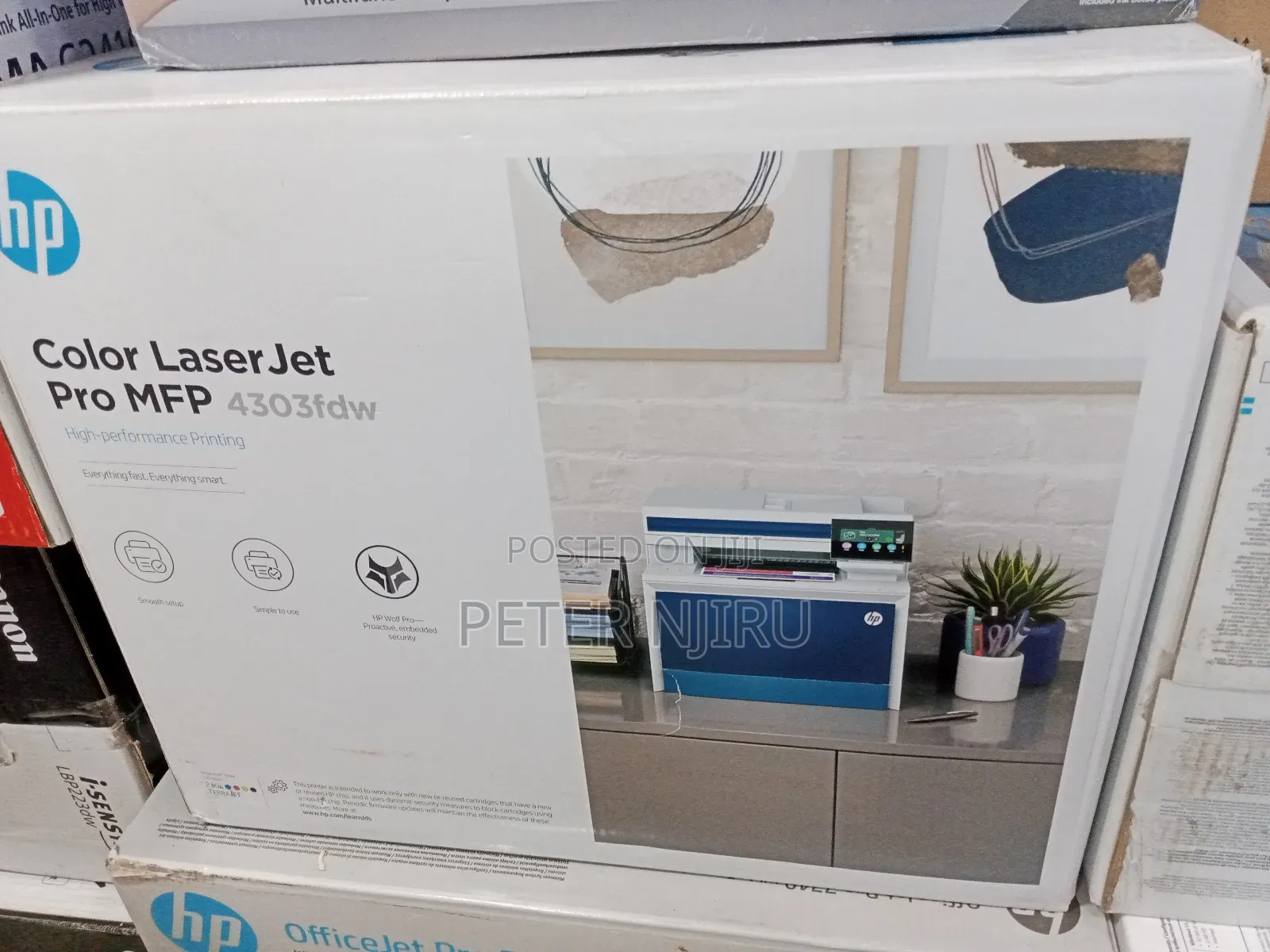 HP Color Laserjet Pro MFP 4303fdw Printer