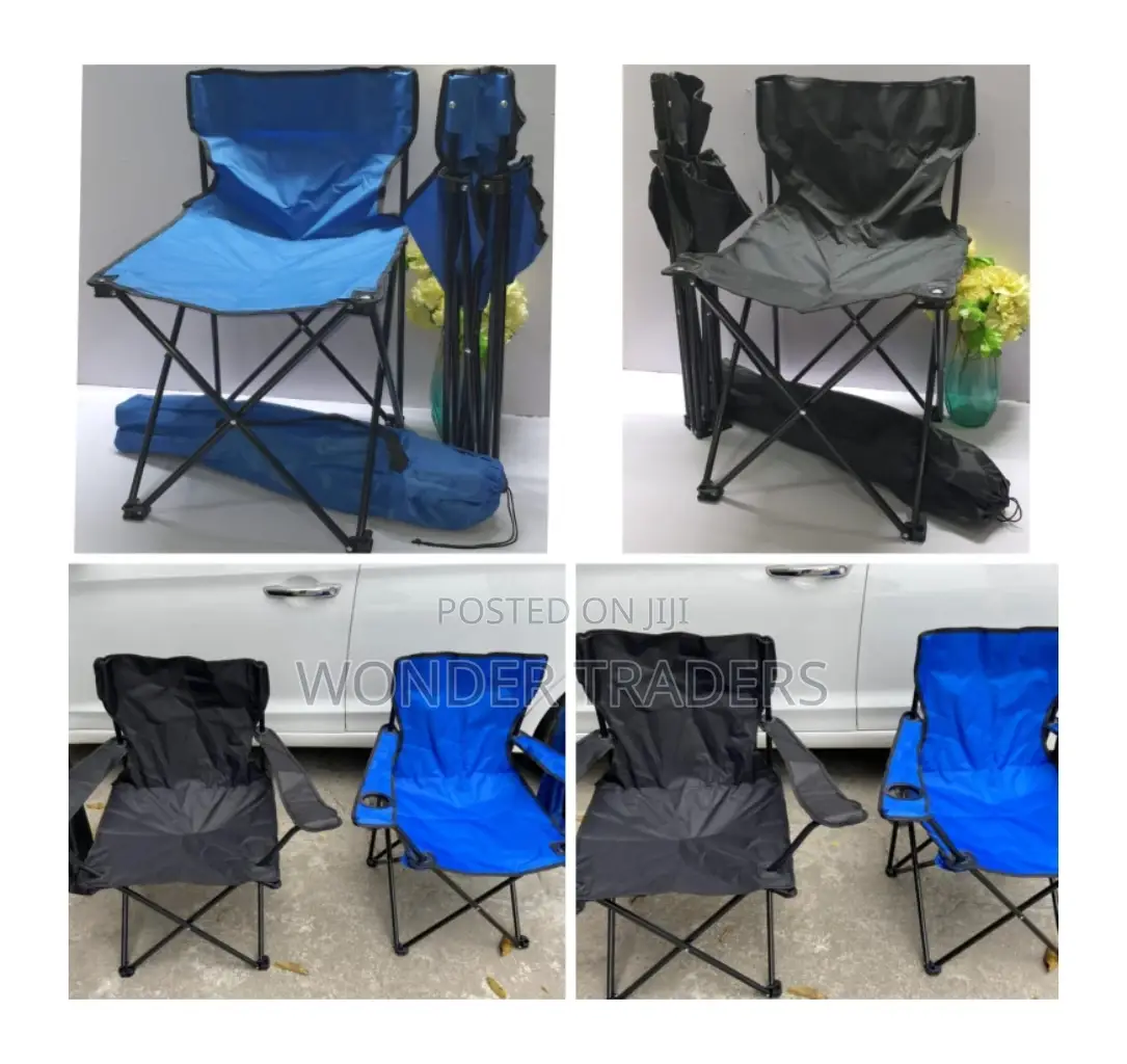 Camping Chairs, With Metallic Frame Water Proof Canvas